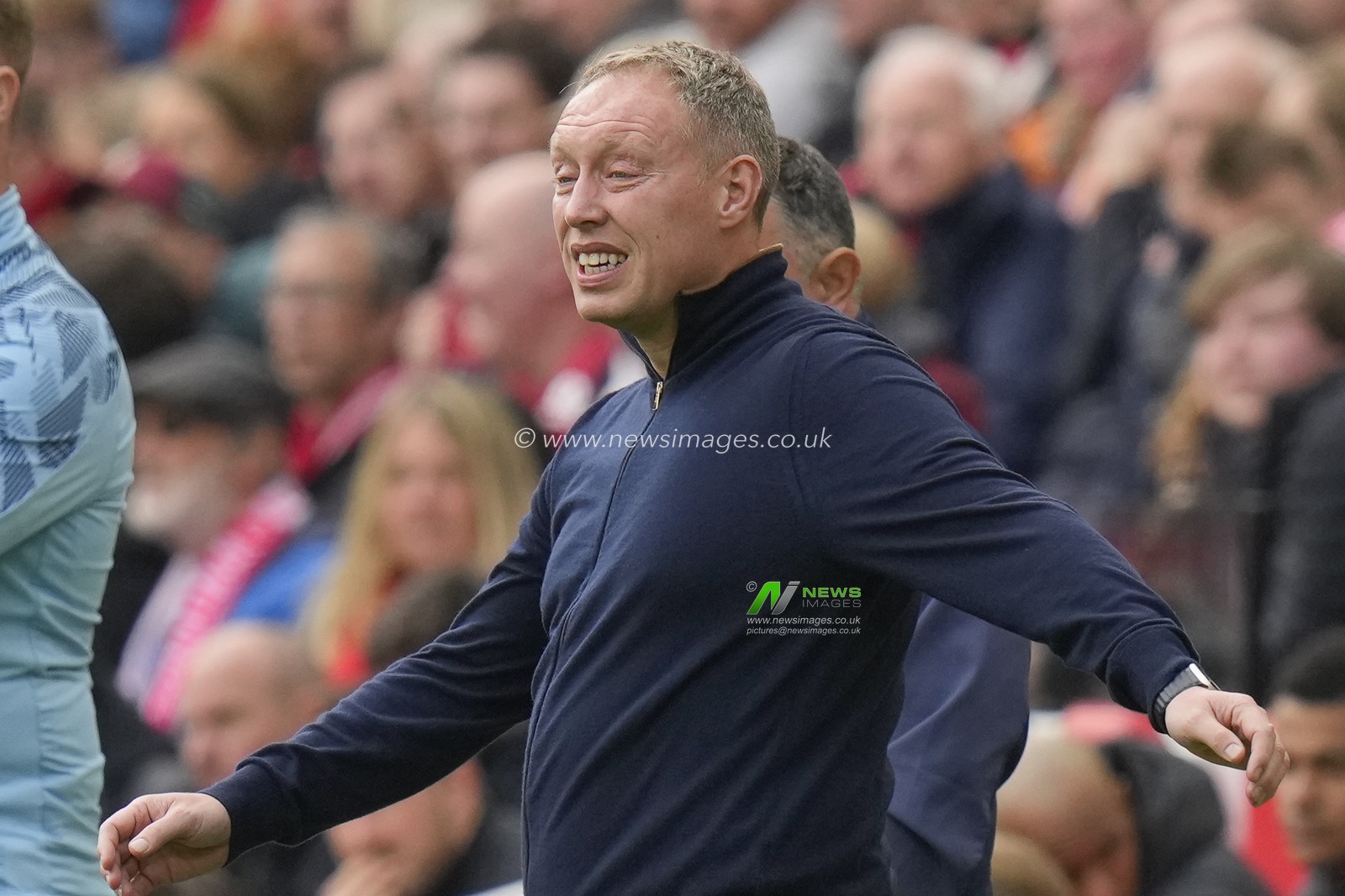 Steve Cooper, manager of Nottingham Forest during the Premier League match Liverpool vs Nottingham Forest at Anfield, Liverpool, United Kingdom, 22nd April 2023

(Photo by Steve Flynn/News Images)