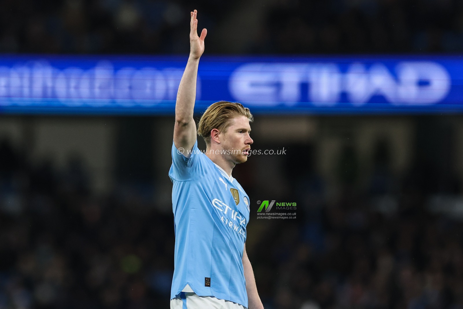 Kevin De Bruyne of Manchester City during the Premier League match Manchester City vs Burnley at Etihad Stadium, Manchester, United Kingdom, 31st January 2024

(Photo by Mark Cosgrove/News Images)