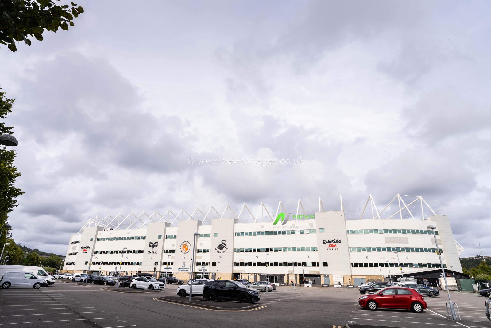 General view of the Swansea.com Stadium ahead of the Sky Bet Championship match Swansea City vs Watford at Swansea.com Stadium, Swansea, United Kingdom on 01 September 2026

(Photo by Andrew Lewis/News Images)