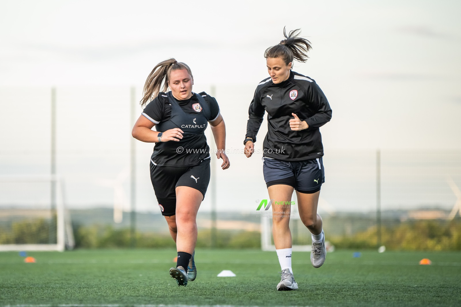 Barnsley FC Women pre-season training at Oakwell, Barnsley, United Kingdom, 17th July 2023

(Photo by Craig Thomas/News Images)
