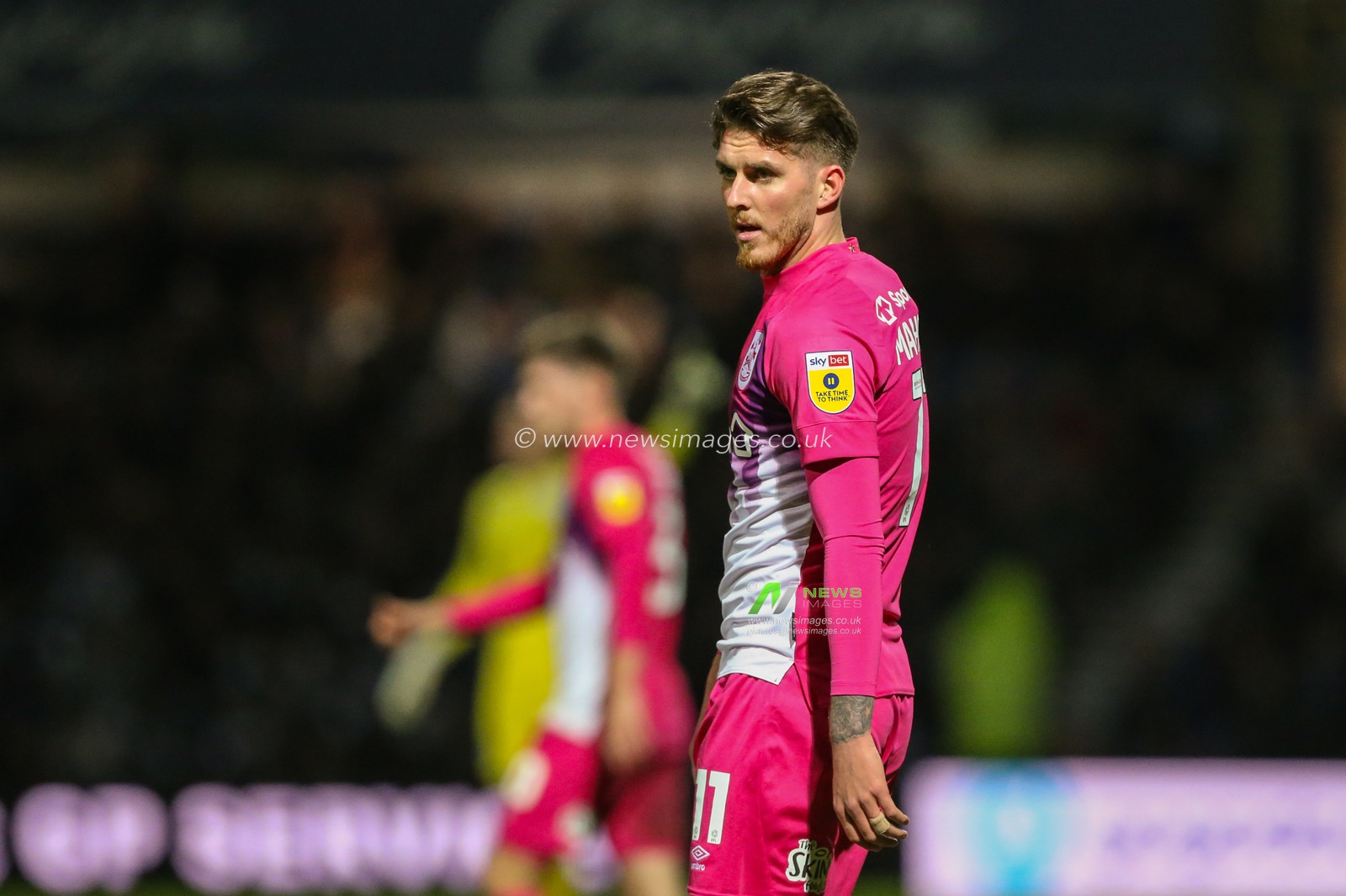 Connor Mahoney #11 of Huddersfield Town during the Sky Bet Championship match Queens Park Rangers vs Huddersfield Town at Kiyan Prince Foundation Stadium, London, United Kingdom, 8th November 2022

(Photo by Arron Gent/News Images)