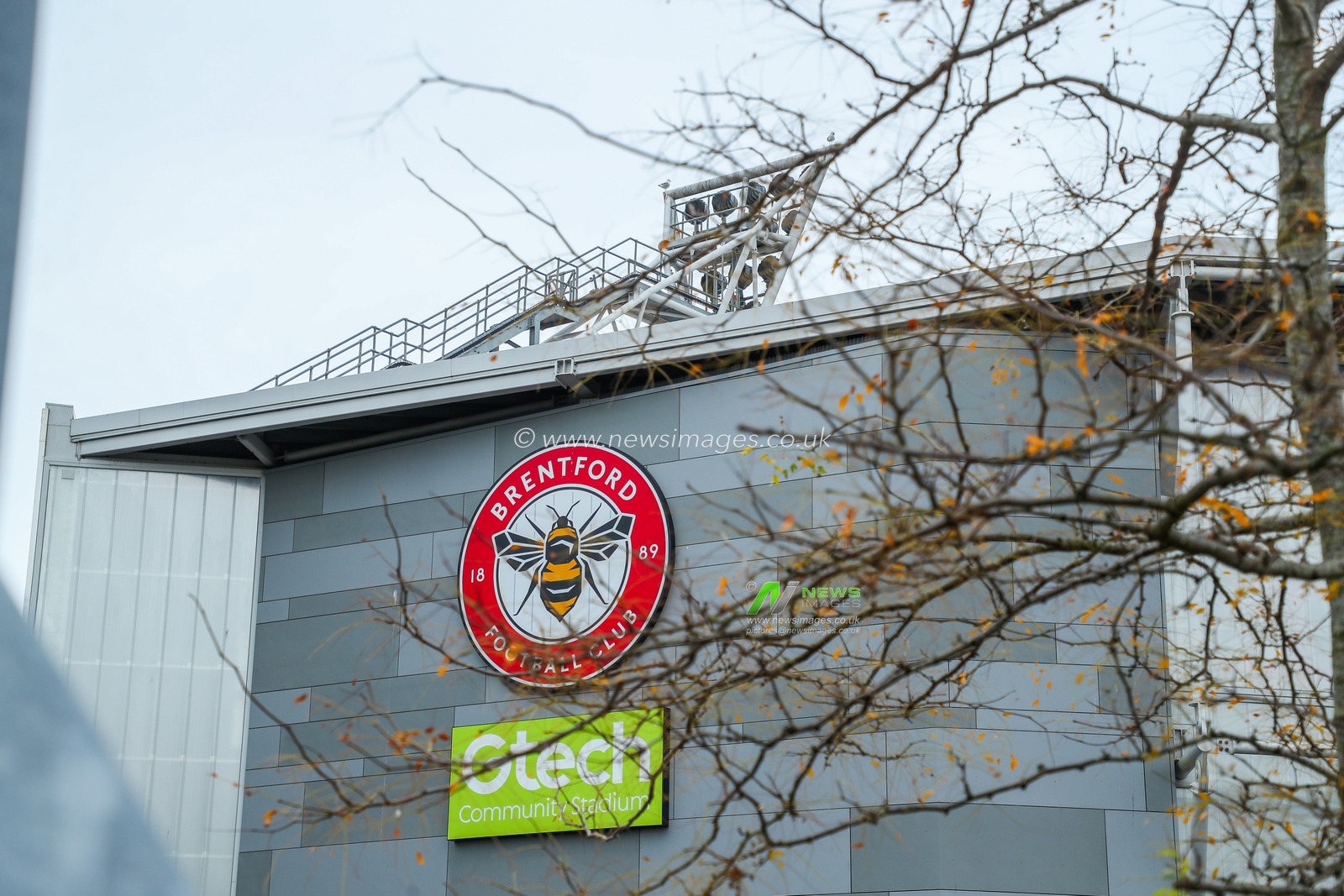 A detailed view of The Gtech Community Stadium prior to the Premier League match Brentford vs Ipswich Town at The Gtech Community Stadium, London, United Kingdom, 26th October 2024

(Photo by Izzy Poles/News Images)