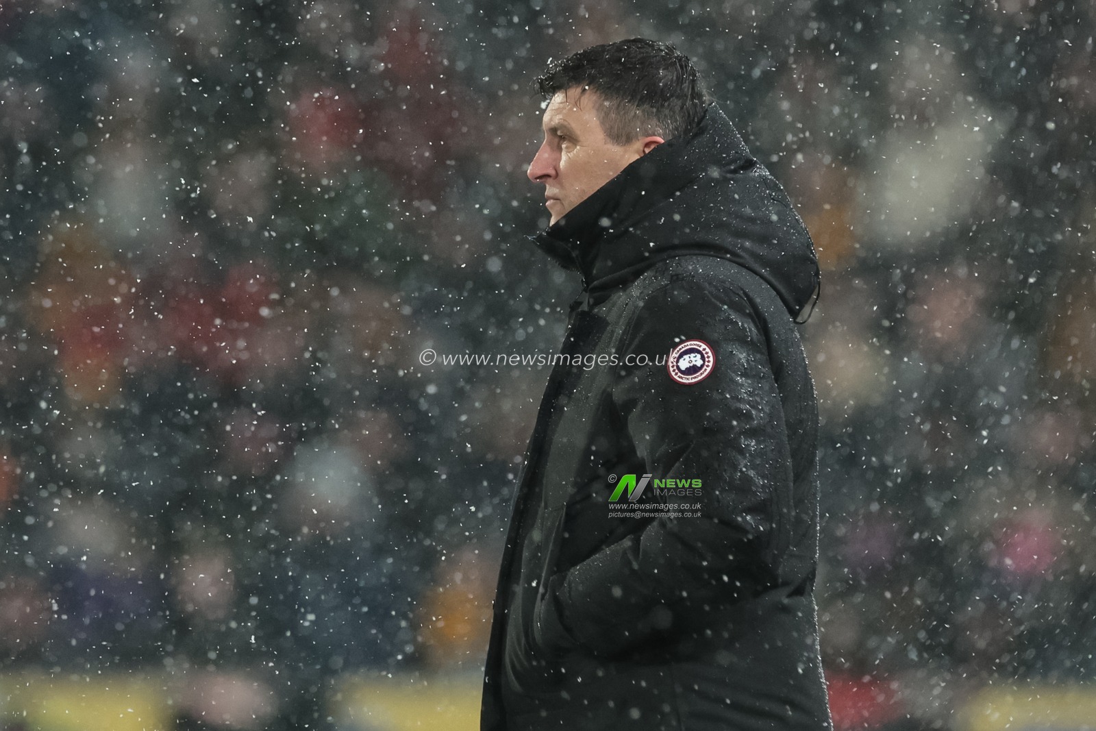 Sergej Jakirovi manager of Hull City looks on during the Emirates FA Cup 4th Round match Hull City vs Chelsea at MKM Stadium, Hull, United Kingdom on 13 February 2026

(Photo by Mark Cosgrove/News Images)