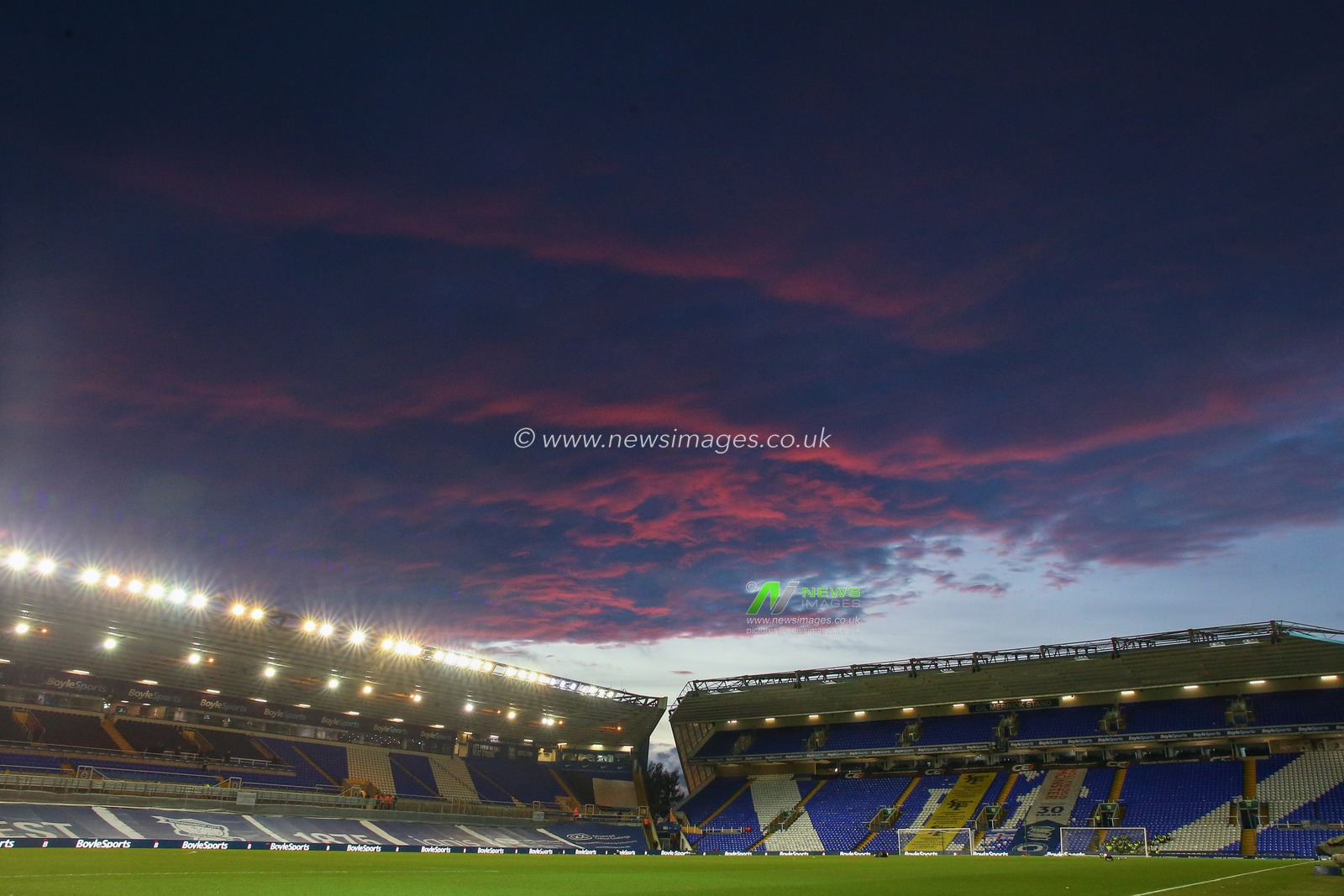 General view inside of St Andrews, home of Birmingham City ahead of the Sky Bet Championship match Birmingham City vs West Bromwich Albion at St Andrews, Birmingham, United Kingdom, 10th February 2023

(Photo by Gareth Evans/News Images)