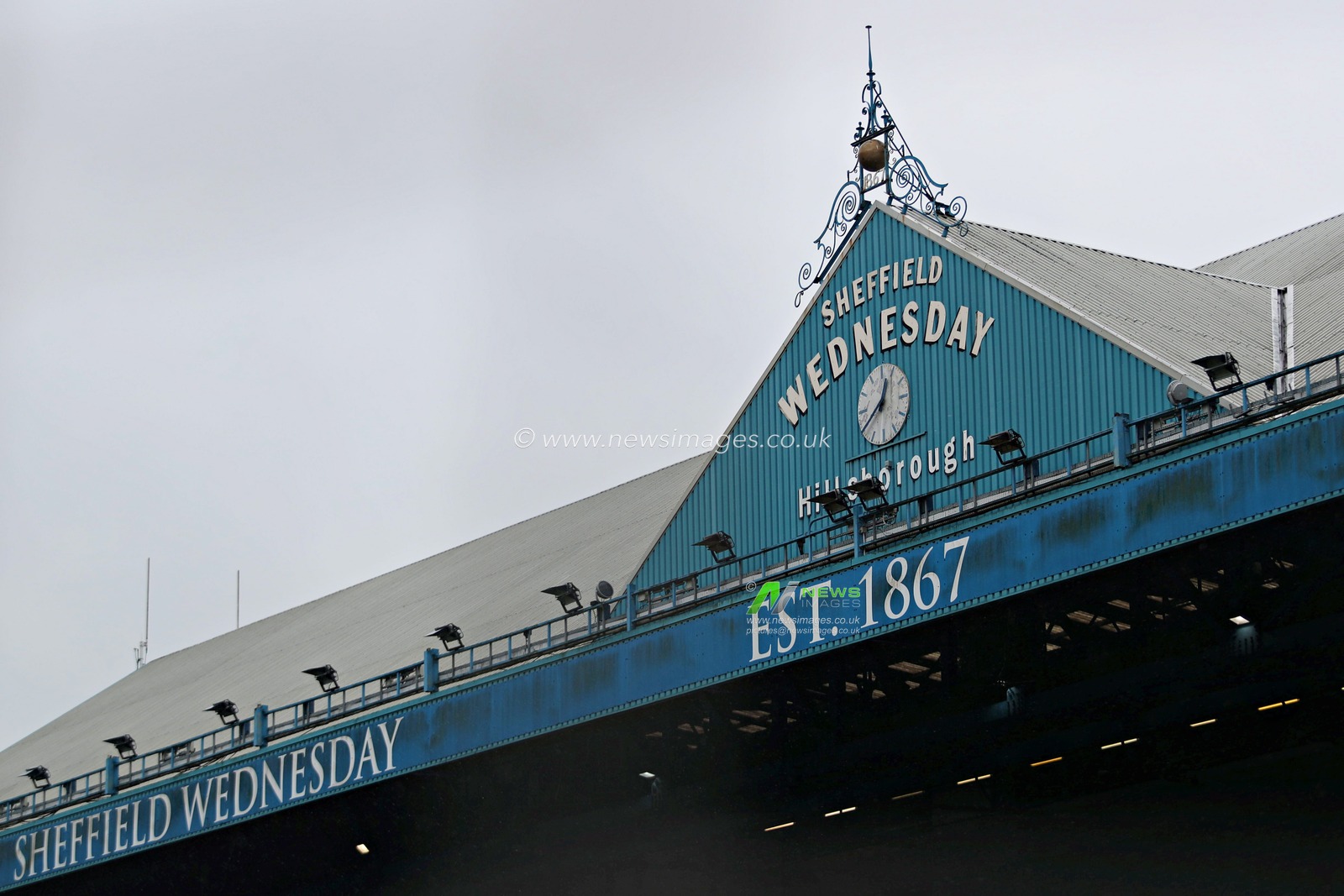 A general view of Hillsborough before the Sky Bet Championship match Sheffield Wednesday vs Middlesbrough at Hillsborough, Sheffield, United Kingdom, 21st April 2025

(Photo by Sam Eaden/News Images)