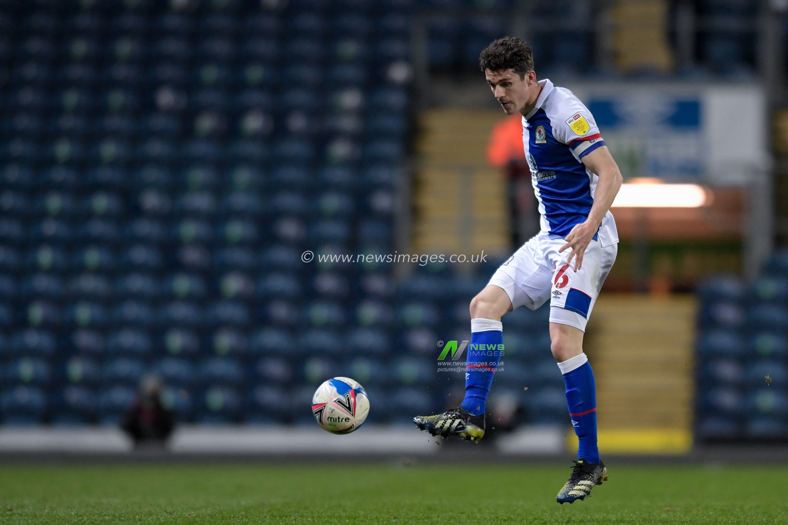 Darragh Lenihan #26 of Blackburn Rovers in action during the game