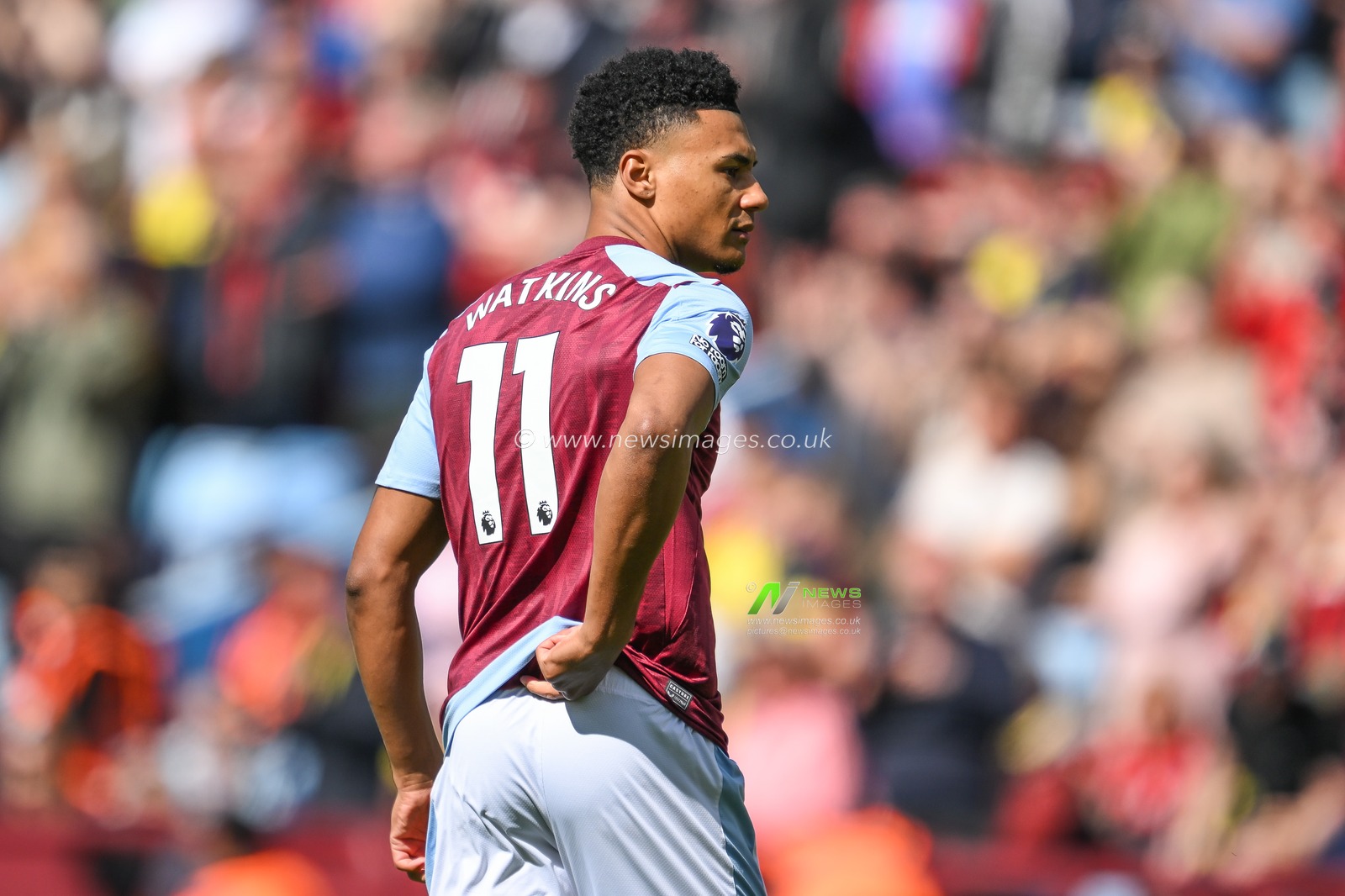 Ollie Watkins of Aston Villa during the Premier League match Aston Villa vs Bournemouth at Villa Park, Birmingham, United Kingdom, 21st April 2024

(Photo by Craig Thomas/News Images)