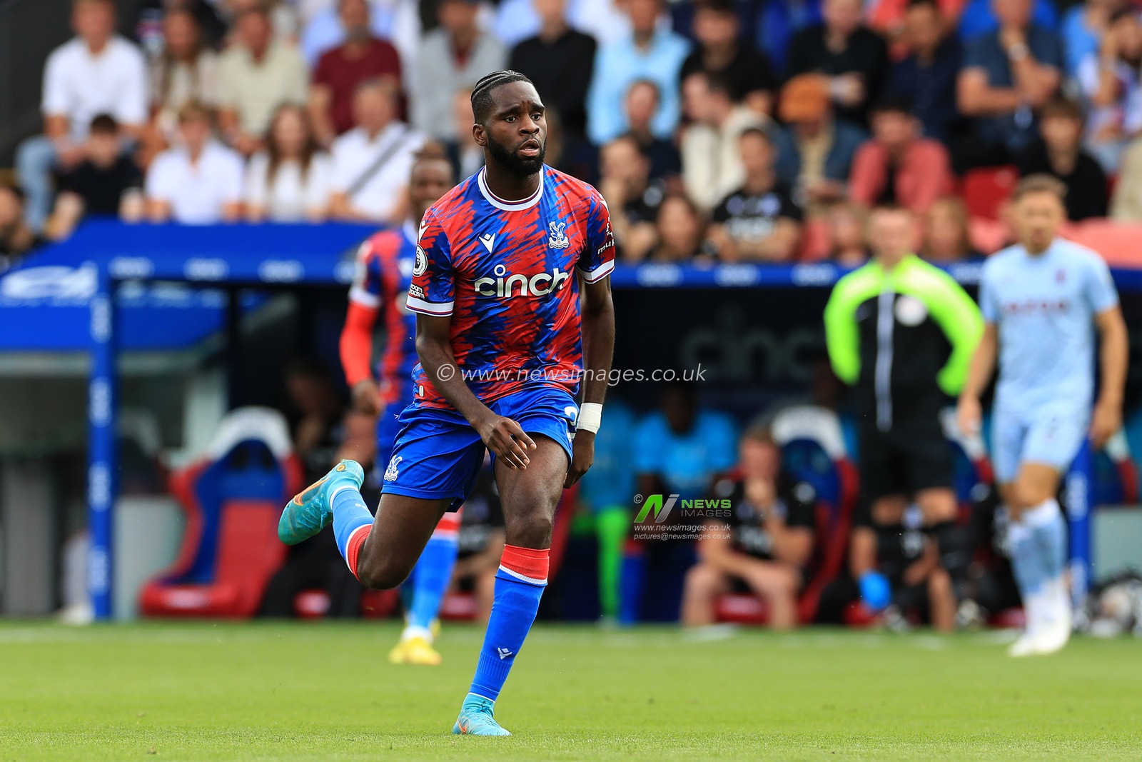 Odsonne Edouard of Crystal Palace seen during the match.