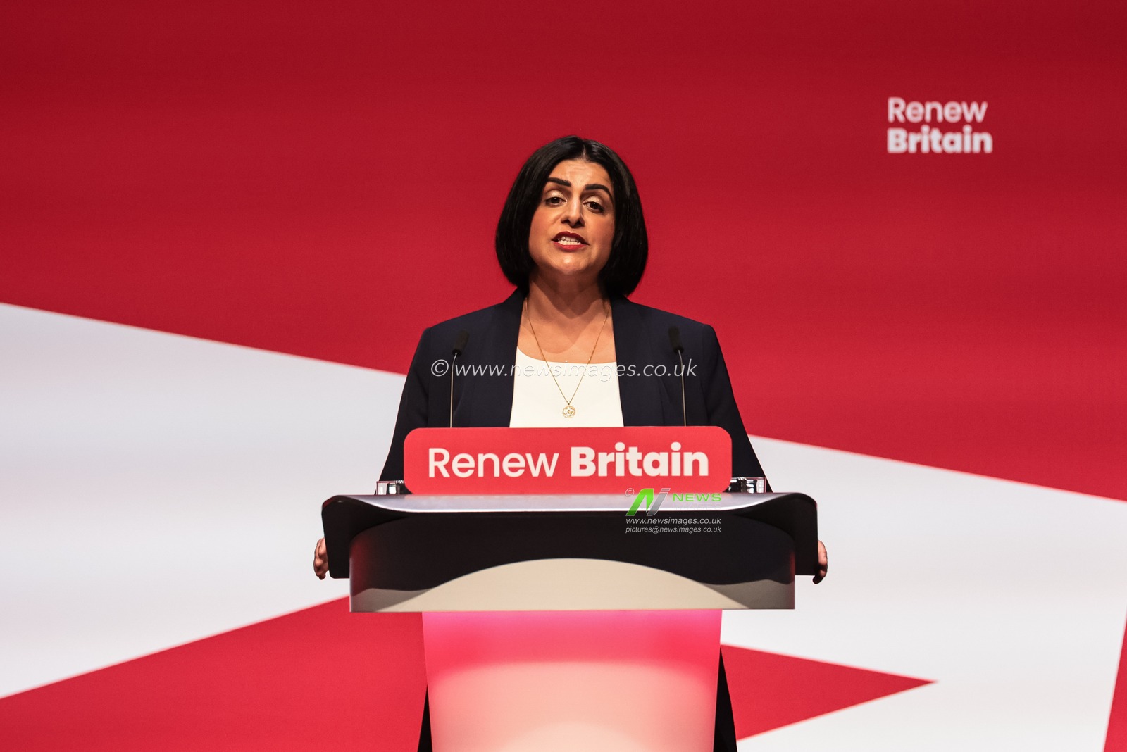 Shabana Mahmood MP, Home Secretary addresses the Conference during the labour Party Annual Conference 2025 Day 2 at The ACC, Liverpool, United Kingdom, 29th September 2025

(Photo by Mark Cosgrove/News Images)