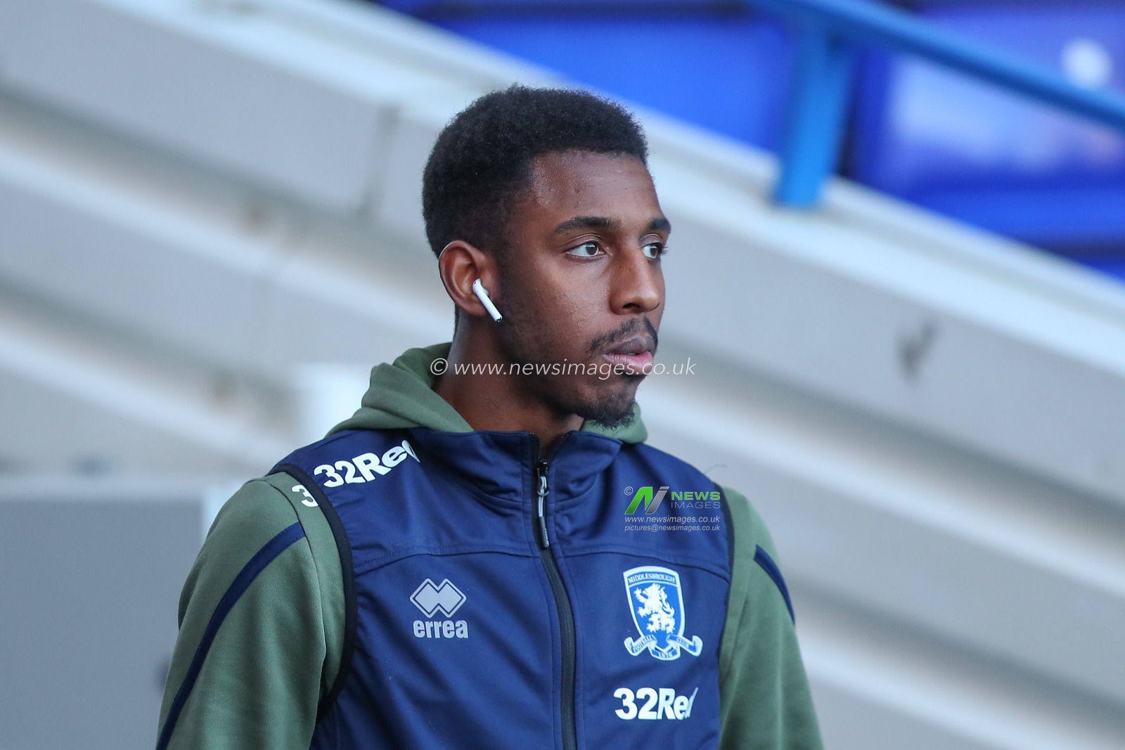 Isaiah Jones #2 of Middlesbrough arrives ahead of the Sky Bet Championship match Birmingham City vs Middlesbrough at St Andrews, Birmingham, United Kingdom, 2nd January 2023

(Photo by Gareth Evans/News Images)