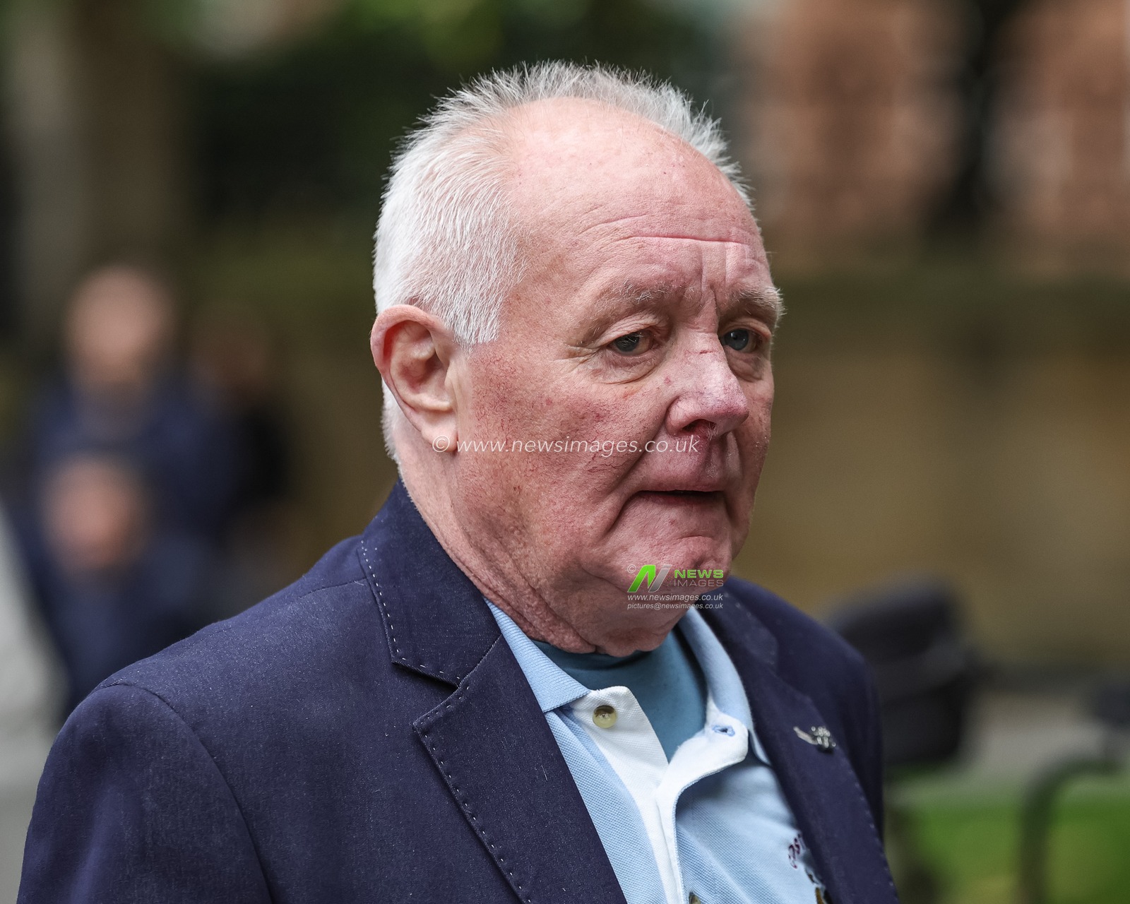 Bruce Jones arrives during Ricky Hatton' Funeral at Manchester Cathedral, Manchester, United Kingdom, 10th October 2025

(Photo by Mark Cosgrove/News Images)