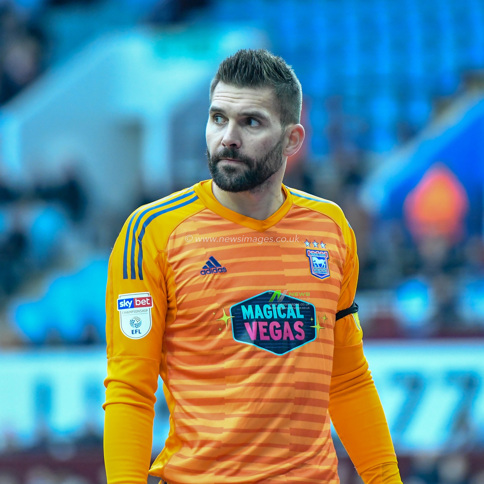 26th January, Villa Park, Birmingham, England ; Sky Bet Championship, Aston Villa vs Ipswich Town : Bartosz Bialkowski (33) of Ipswich Town

Credit: Gareth Dalley/News Images

English Football League images are subject to DataCo Licence