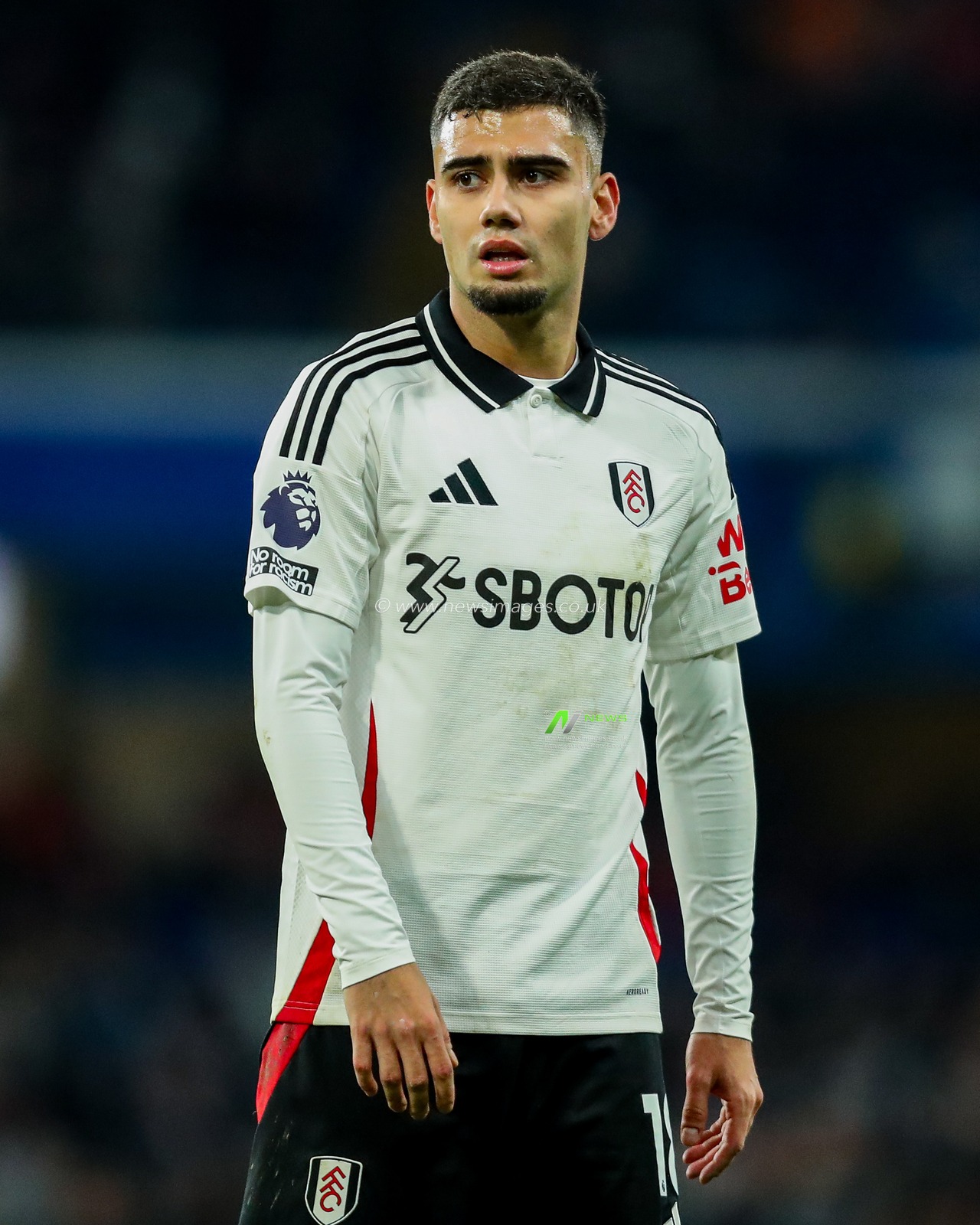 Andreas Pereira of Fulham looks on during the Premier League match Chelsea vs Fulham at Stamford Bridge, London, United Kingdom, 26th December 2024

(Photo by Izzy Poles/News Images)