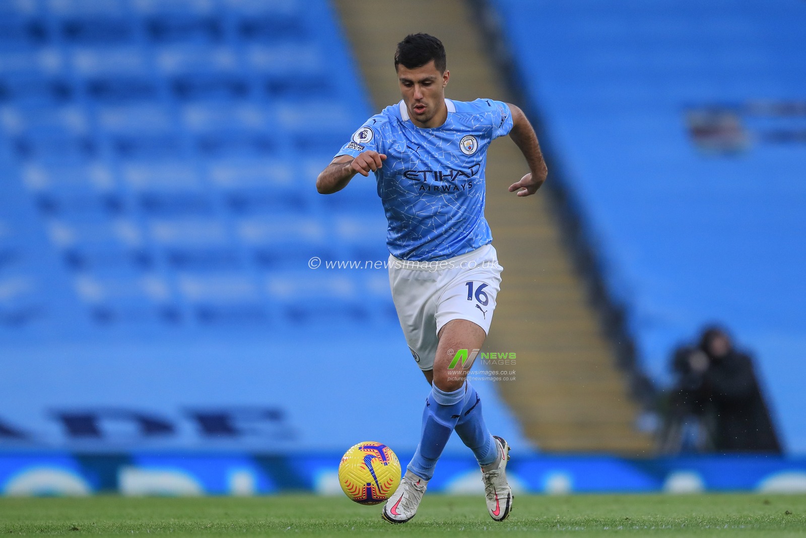 Rodri #16 of Manchester City in action during the game