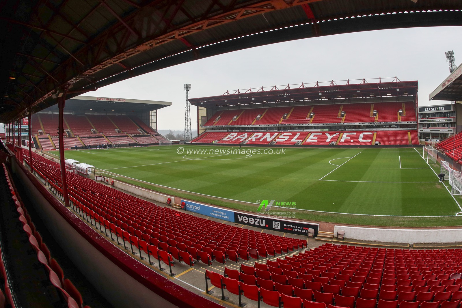 A general view of Oakwell during the Sky Bet League 1 match Barnsley vs Lincoln City at Oakwell, Barnsley, United Kingdom, 9th March 2024

(Photo by Alfie Cosgrove/News Images)