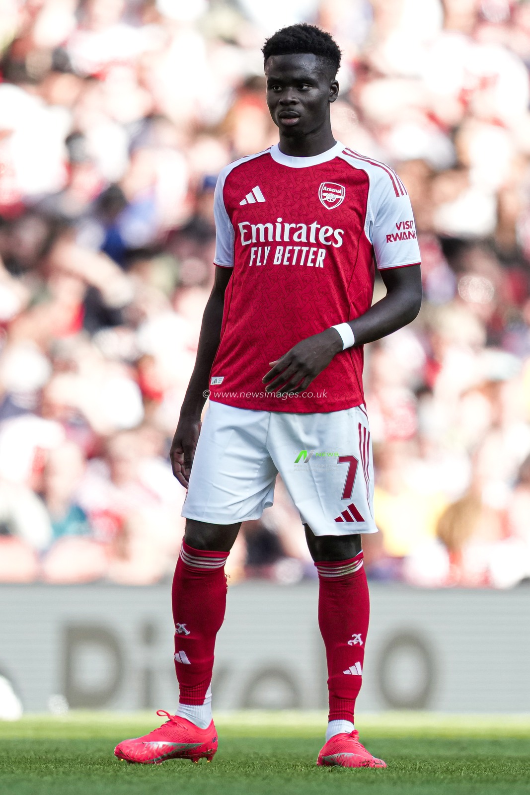 Bukayo Saka of Arsenal during the Pre-season friendly match Arsenal vs Athletic Bilbao at Emirates Stadium, London, United Kingdom, 9th August 2025

(Photo by Harvey Murphy/News Images)