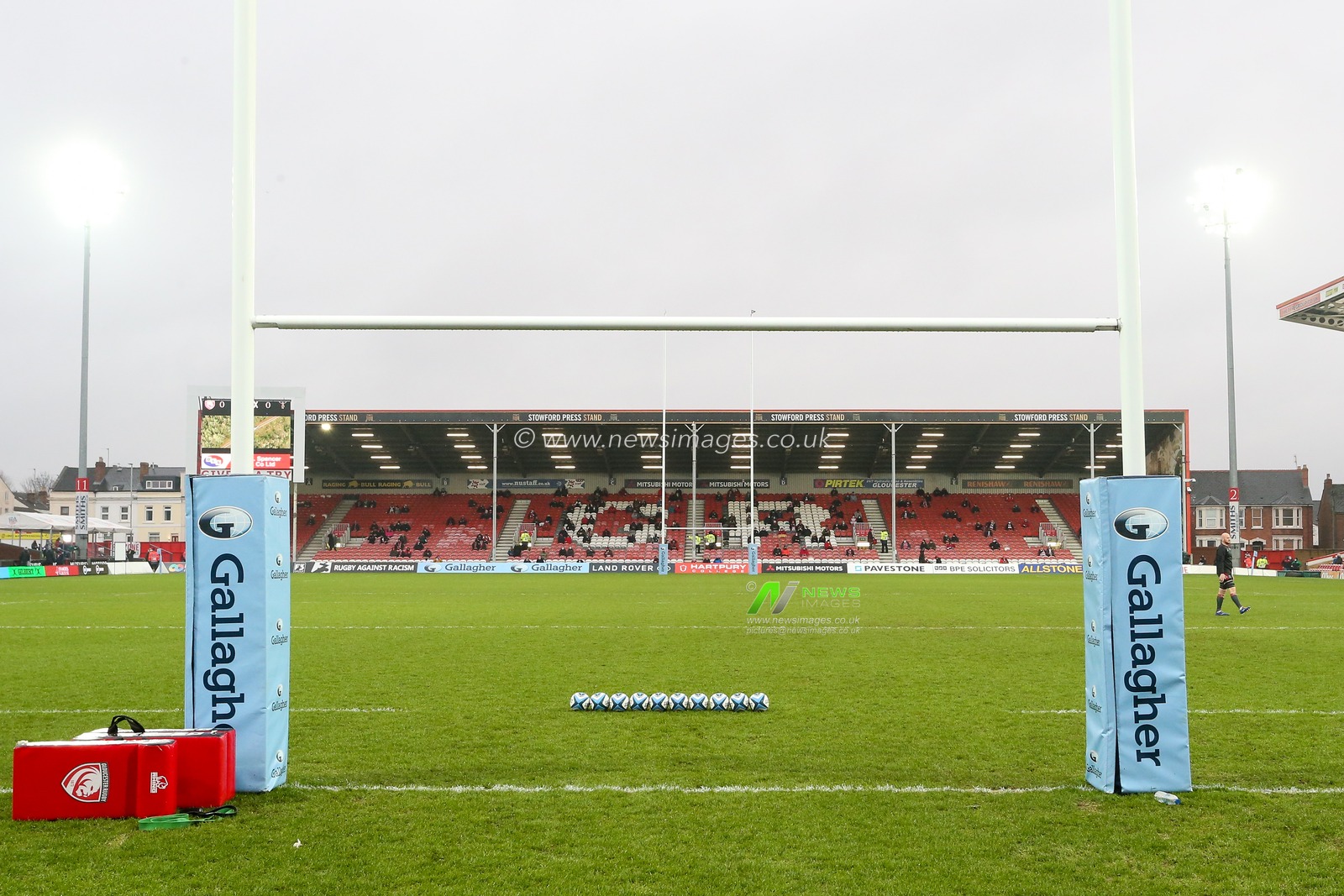 A general view of the Kingsholm Stadium, home to Gloucester Rugby