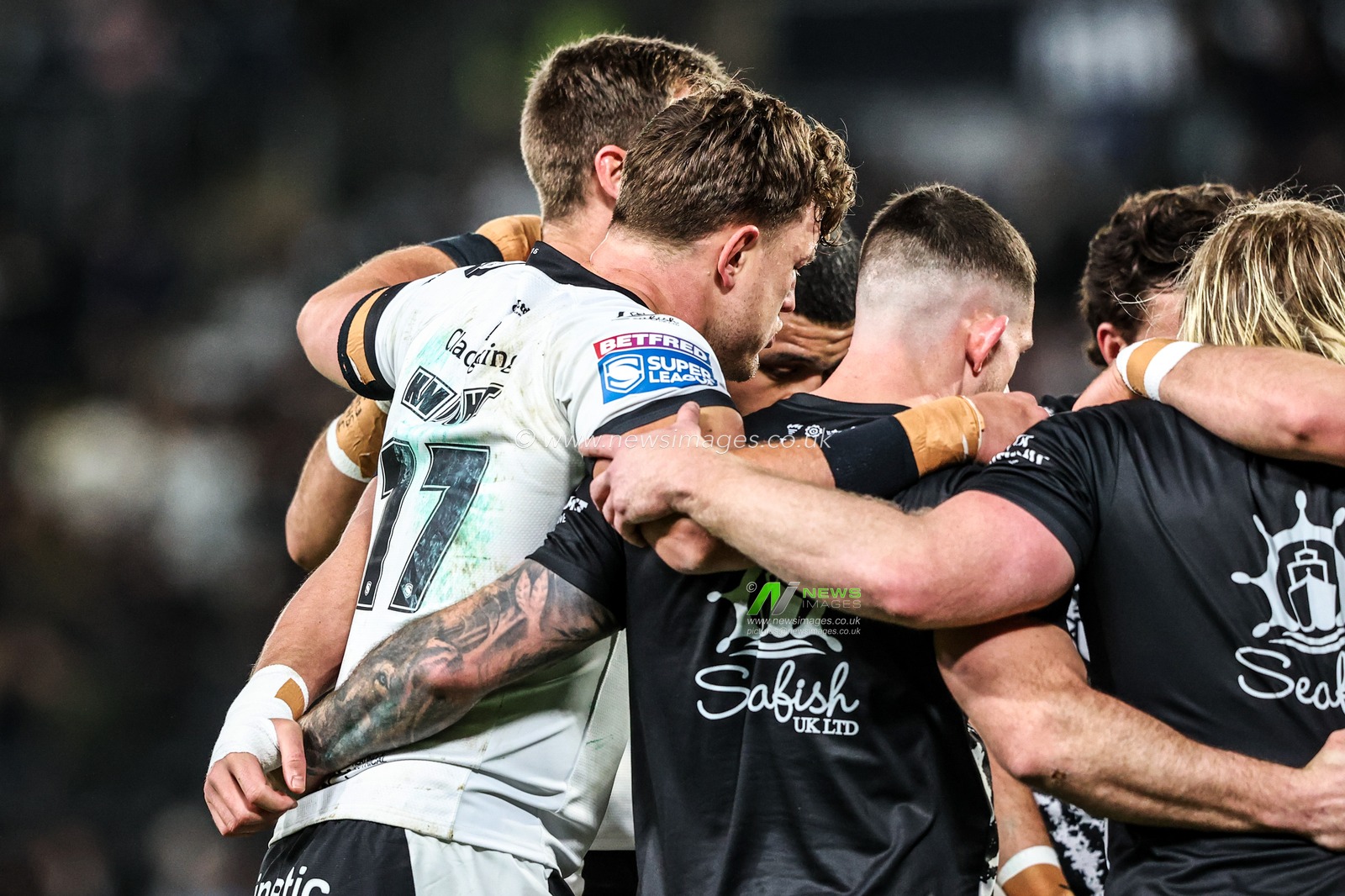 Liam Knight of Hull FC in the pre-game warm up during the Betfred Super League match Hull FC vs York Knights at MKM Stadium, Hull, United Kingdom on 27 February 2026

(Photo by Alfie Cosgrove/News Images)