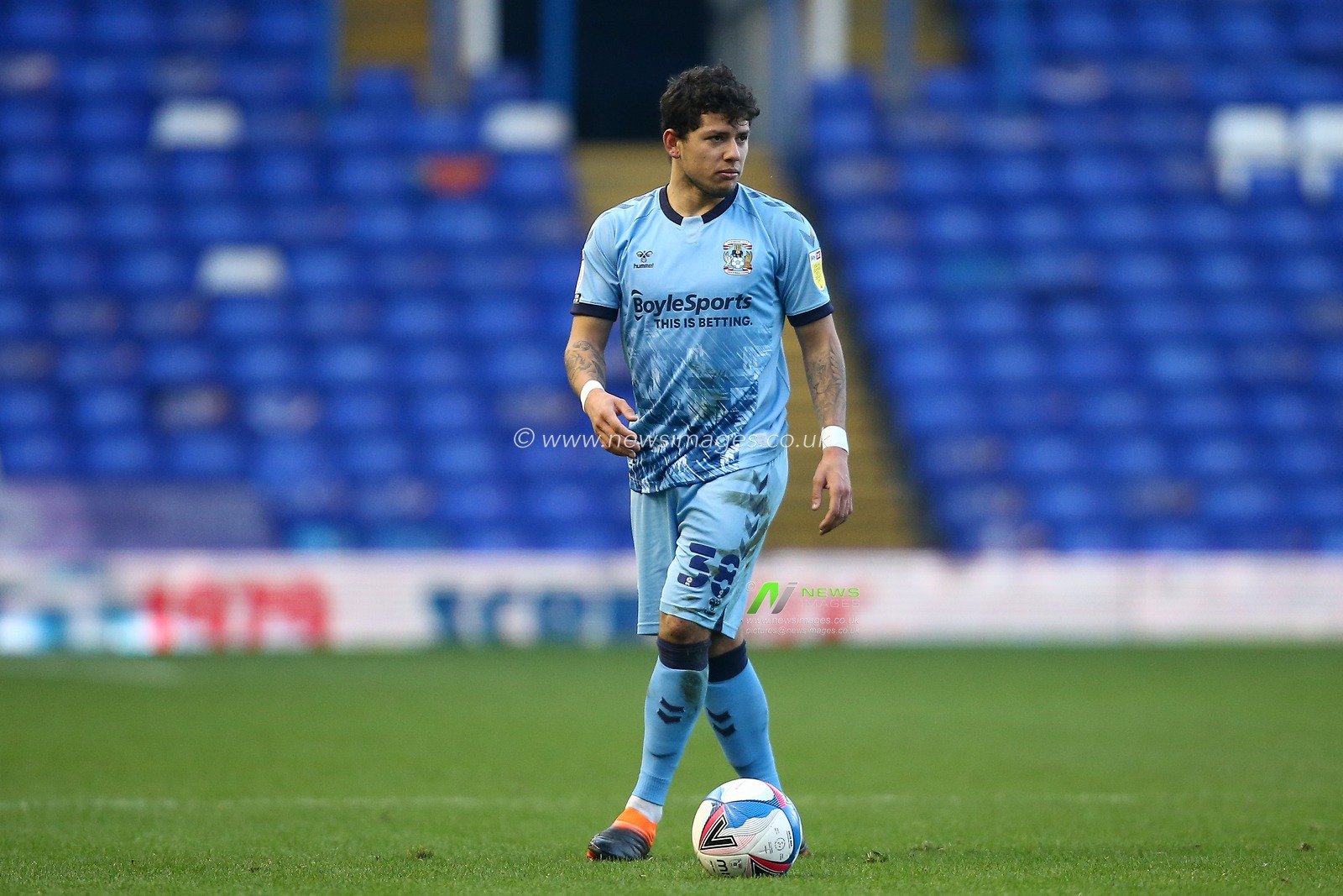 Gustavo Hamer #38 of Coventry City