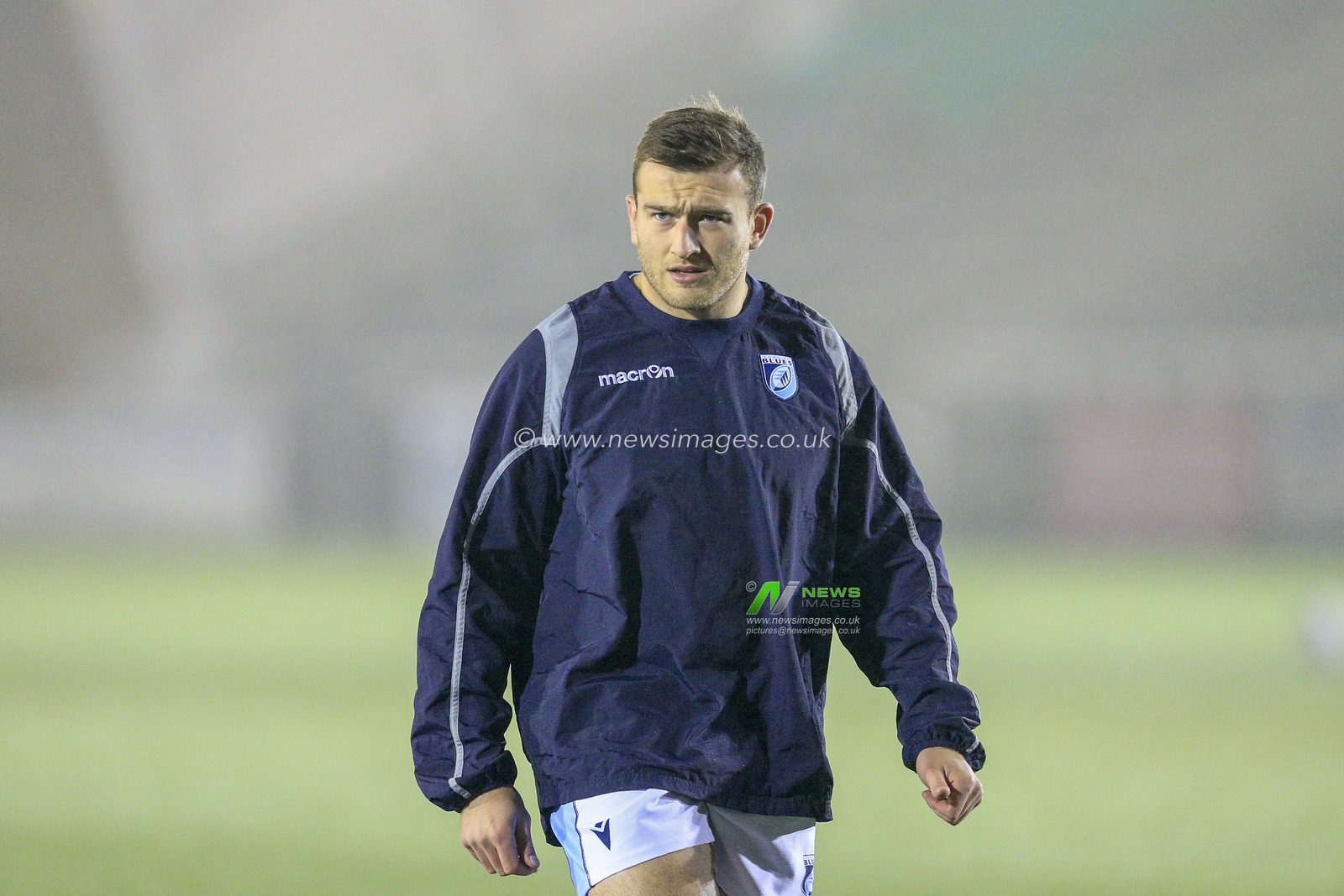 Garyn Smith of Cardiff Blues during the pre-game warm up
