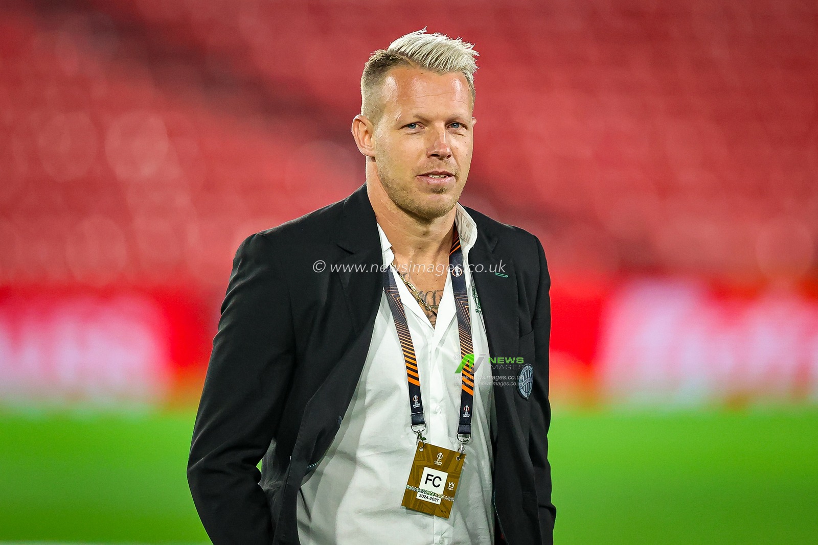 Ferencváros goalkeeper David Grof arrives at the stadium prior to kick off during the UEFA Europa League Matchday 8 of 8 Nottingham Forest vs Ferencvaros at City Ground, Nottingham, United Kingdom, 29th January 2026

(Photo by Alfie Cosgrove/News Images)
