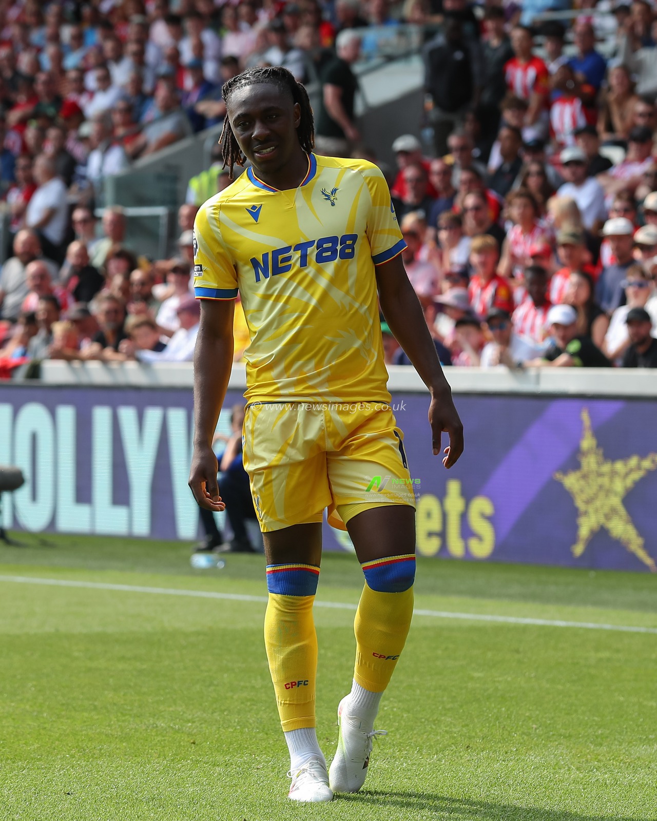 Eberechi Eze of Crystal Palaceduring the Premier League match Brentford vs Crystal Palace at The Gtech Community Stadium, London, United Kingdom, 18th August 2024

(Photo by Gareth Evans/News Images)