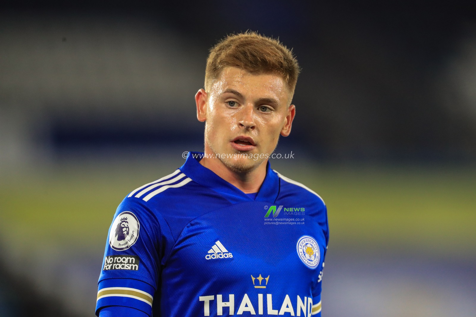 Harvey Barnes (15) of Leicester City during the game
