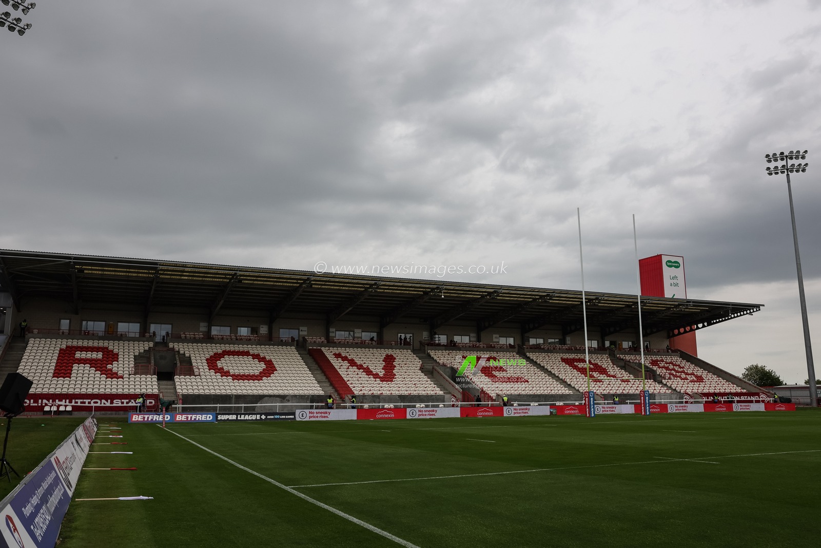 A general view of The Sewell Group Craven Park during the Betfred Super League round 12 match Hull KR vs Wigan Warriors at Sewell Group Craven Park, Hull, United Kingdom on 21 May 2026

(Photo by Mark Cosgrove/News Images)