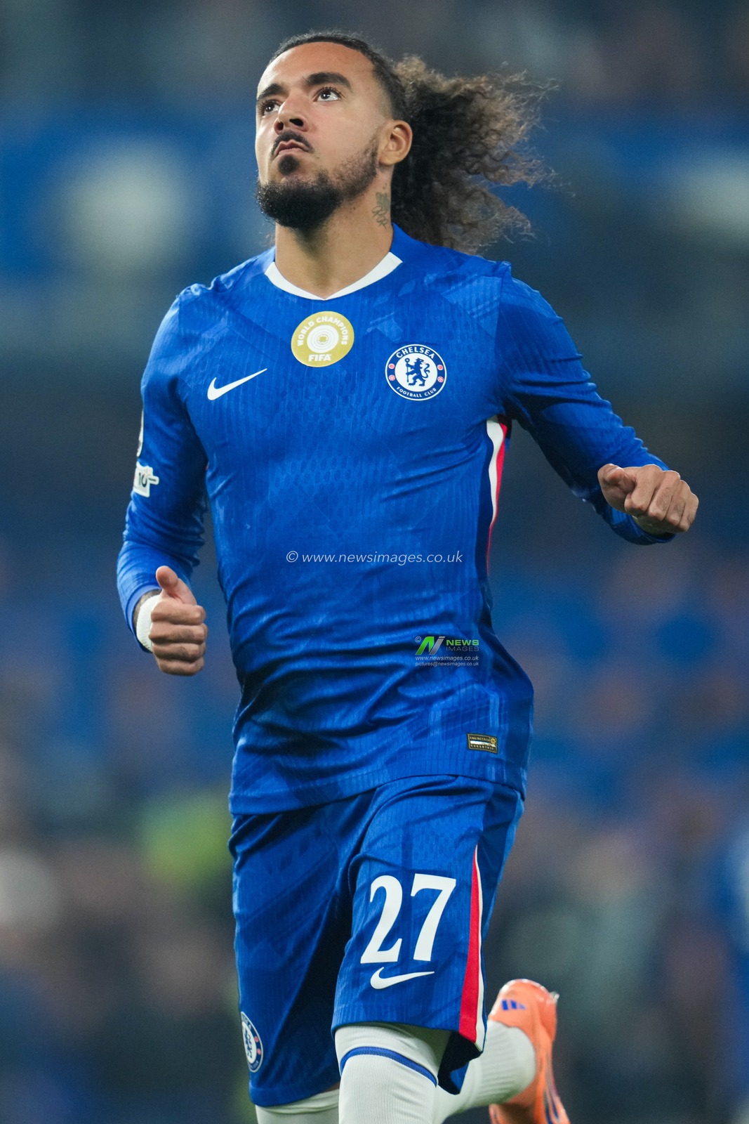 Malo Gusto of Chelsea during the UEFA Champions League match Chelsea vs Benfica at Stamford Bridge, London, United Kingdom, 30th September 2025

(Photo by Harvey Murphy/News Images)