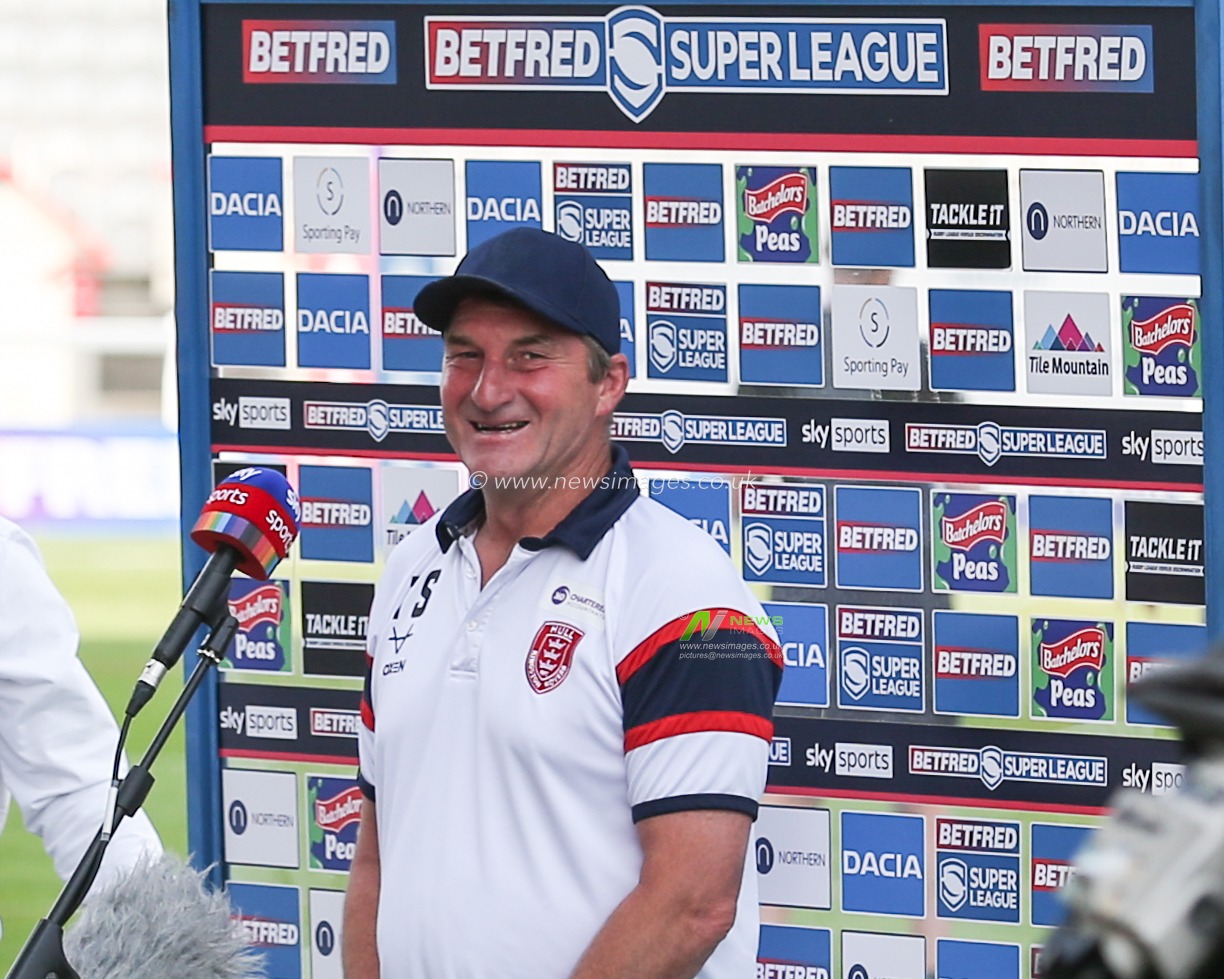 Tony Smith Head Coach of Hull KR prior to Hull KR v Salford Red Devils fixture