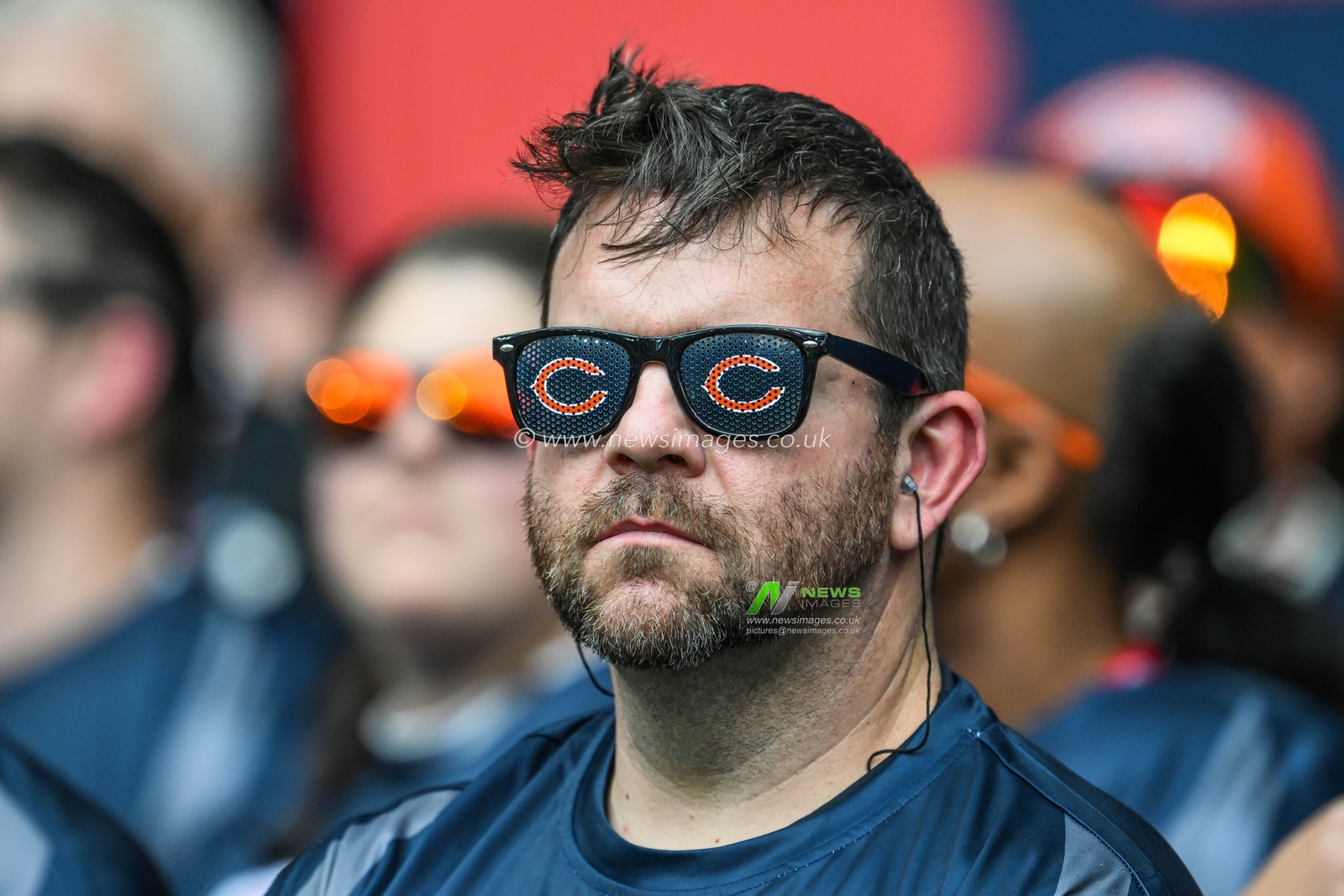 A fan during the Week 6 match Chicago Bears vs Jacksonville Jaguars at Tottenham Hotspur Stadium, London, United Kingdom, 13th October 2024

(Photo by Craig Thomas/News Images)