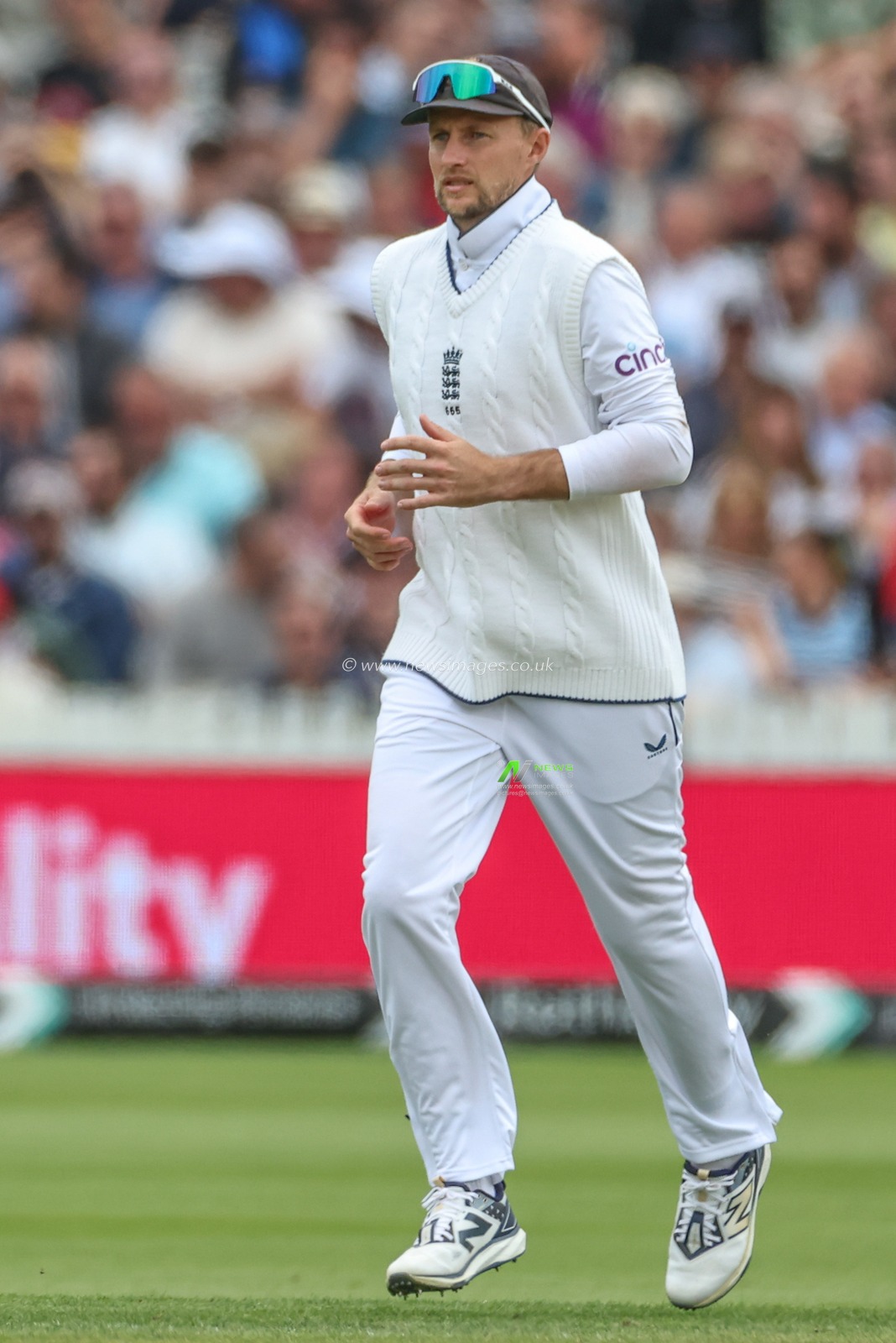 Joe Root of England during the Rothesay First Test Match Day Three England v West Indies at Lords, London, United Kingdom, 12th July 2024

(Photo by Mark Cosgrove/News Images)