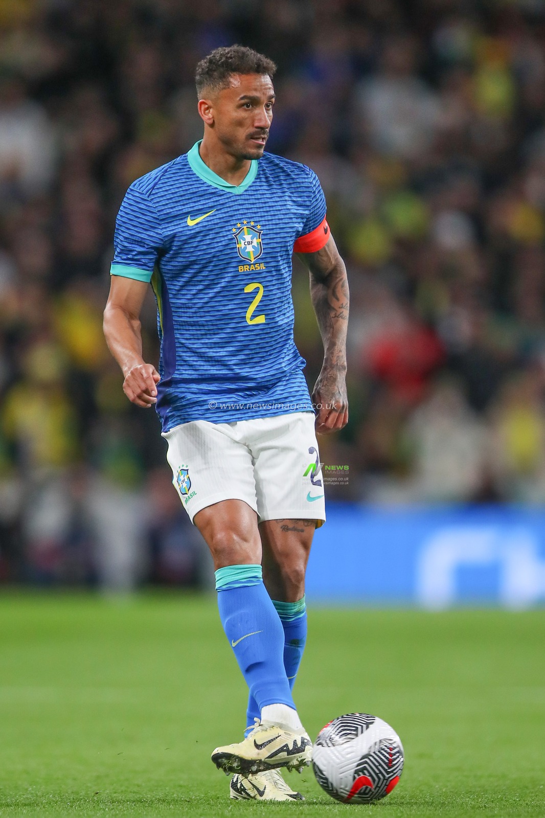Danilo of Brazil during the International Friendly match England vs Brazil at Wembley Stadium, London, United Kingdom, 23rd March 2024

(Photo by Gareth Evans/News Images)