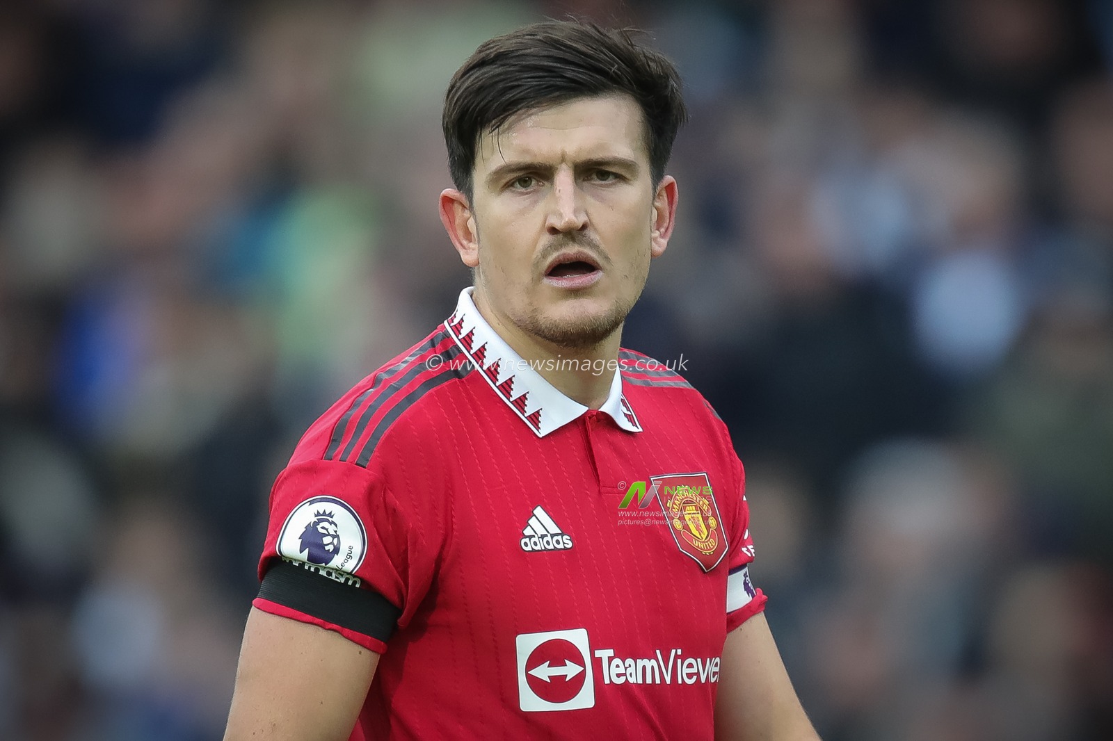 Harry Maguire #5 of Manchester United during the Premier League match Leeds United vs Manchester United at Elland Road, Leeds, United Kingdom, 12th February 2023

(Photo by James Heaton/News Images)