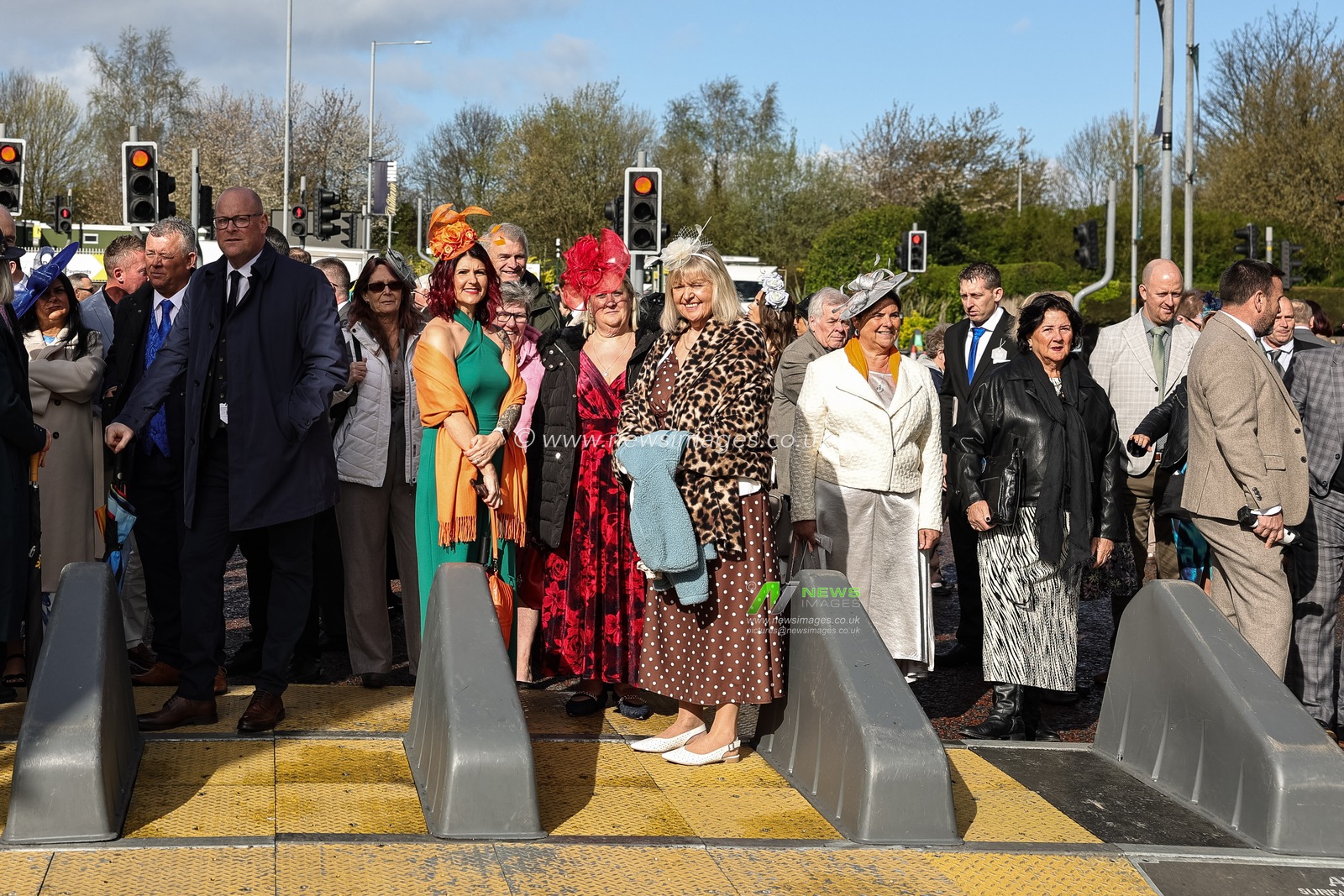 Racegoers waiting foe the gates to open during the 2026 Randox Grand National Day at Aintree Racecourse, Aintree, United Kingdom on 11 April 2026

(Photo by Mark Cosgrove/News Images)