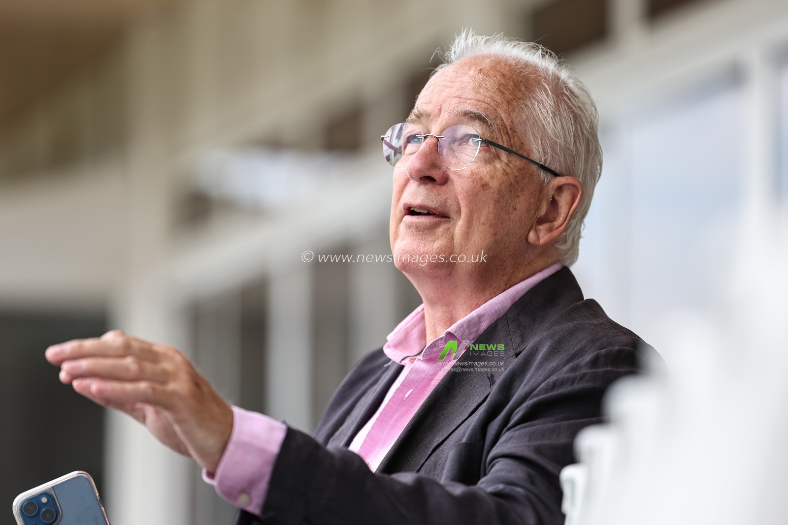 David Gower OBE is in attendance during the 2nd Rothesay Test Match day 3 England v India at Edgbaston, Birmingham, United Kingdom, 4th July 2025

(Photo by Mark Cosgrove/News Images)