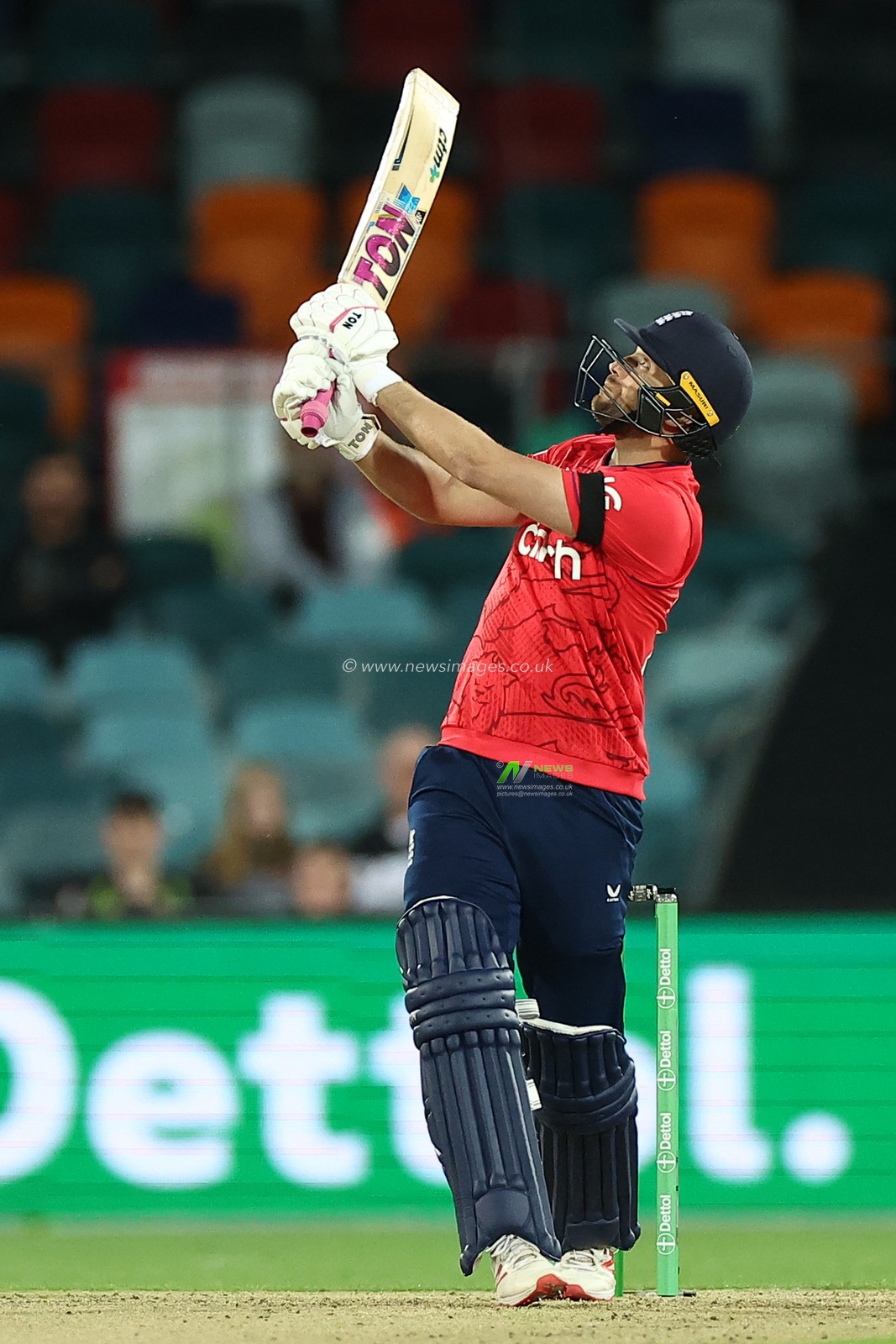 Dawid Malan of England is seen eenduring the Dettol T20I Series 2 of 3 match Australia vs England at Manuka Oval, Canberra, Australia, 12th October 2022

(Photo by Patrick Hoelscher/News Images)