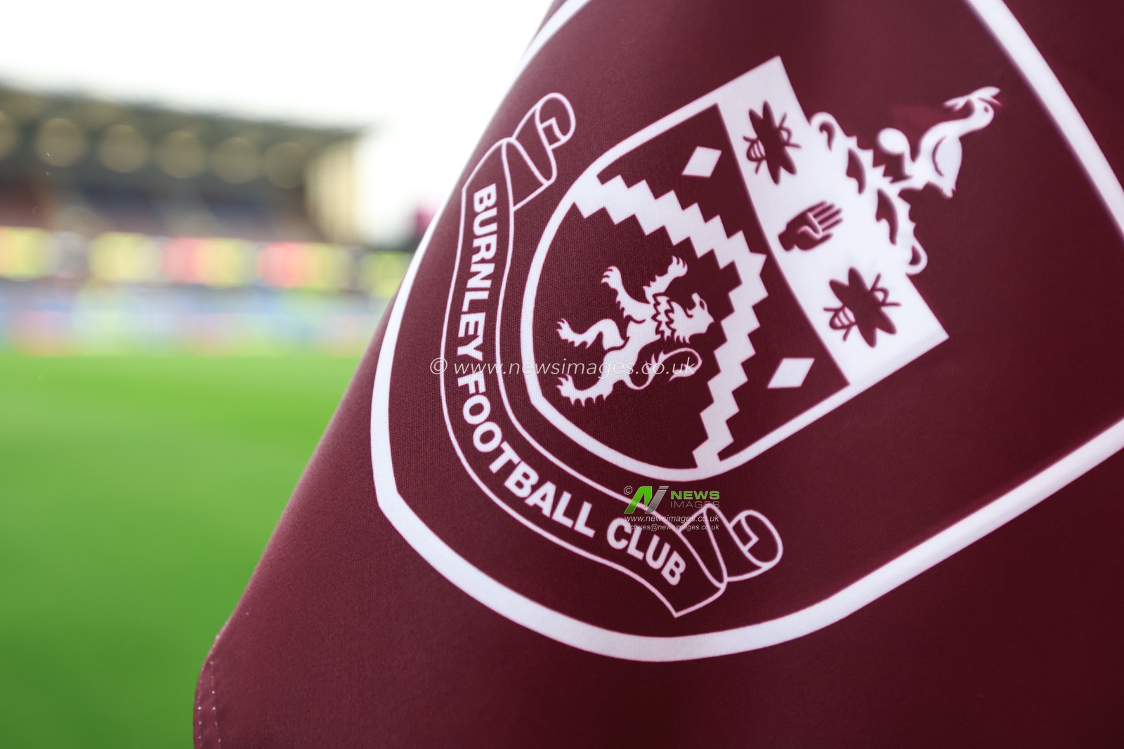 Burnley corner flag ahead of the Sky Bet Championship match Burnley vs Middlesbrough at Turf Moor, Burnley, United Kingdom on 02 September 2026

(Photo by Jorge Horsted/News Images)