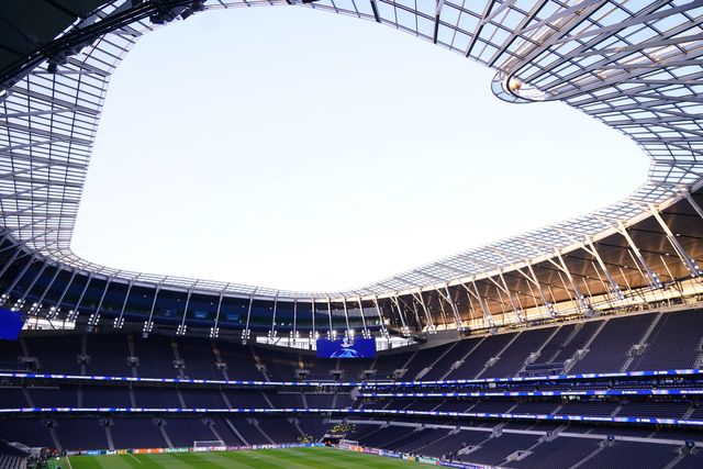 General view of the Tottenham Hotspur Stadium ahead of the UEFA Champions League match Tottenham Hotspur vs Atletico Madrid at Tottenham Hotspur Stadium, London, United Kingdom on 18 March 2026

(Photo by Harvey Murphy/News Images)