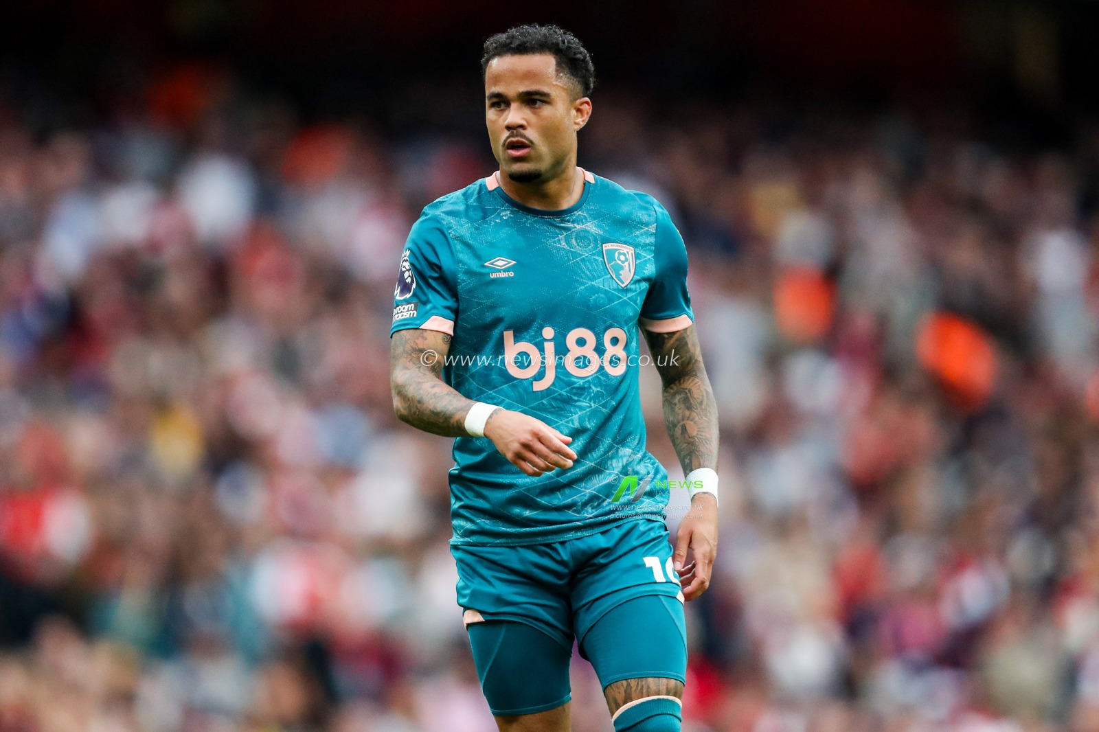 Justin Kluivert of AFC Bournemouth in action during the Premier League match Arsenal vs Bournemouth at Emirates Stadium, London, United Kingdom, 3rd May 2025

(Photo by Izzy Poles/News Images)