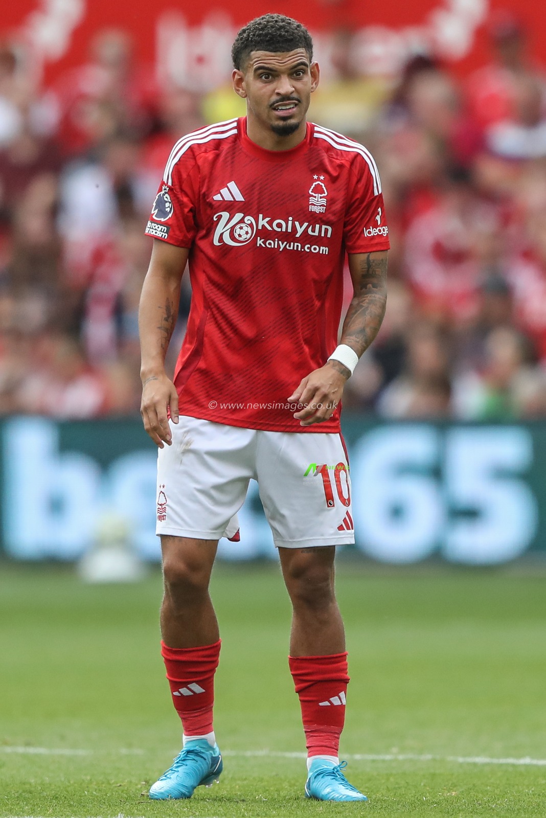 Morgan Gibbs-White of Nottingham Forest during the Premier League match Nottingham Forest vs Bournemouth at City Ground, Nottingham, United Kingdom, 17th August 2024

(Photo by Alfie Cosgrove/News Images)