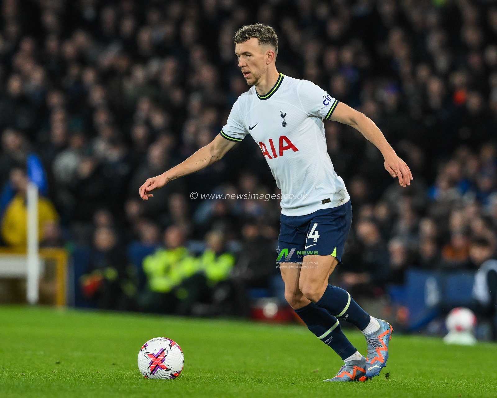 Ivan PeriÅ¡iÄ‡ #14 of Tottenham Hotspur  in action during the game during the Betfred Super League Round 7 match Salford Red Devils vs Huddersfield Giants at AJ Bell Stadium, Eccles, United Kingdom, 2nd April 2023

(Photo by Craig Thomas/News Images)