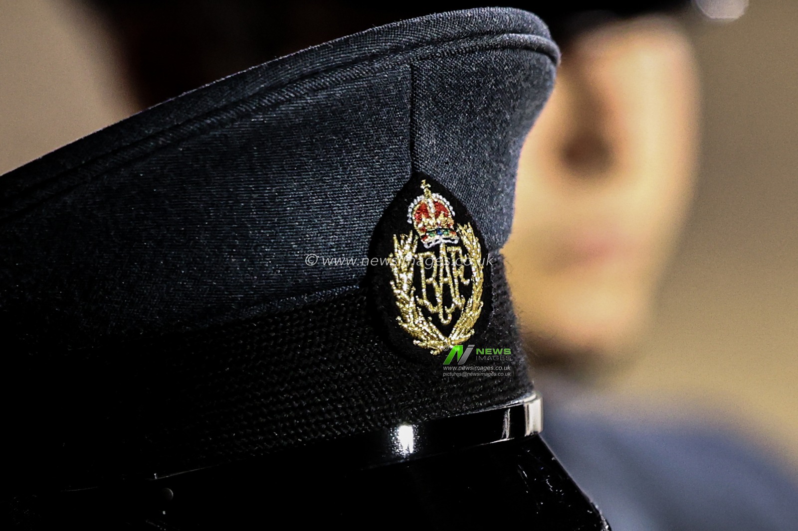 The hat of the RAF Regiment during the US President Donald Trump's state visit to the United Kingdom at London Stansted Airport, Stansted, United Kingdom, 16th September 2025

(Photo by Alfie Cosgrove/News Images)