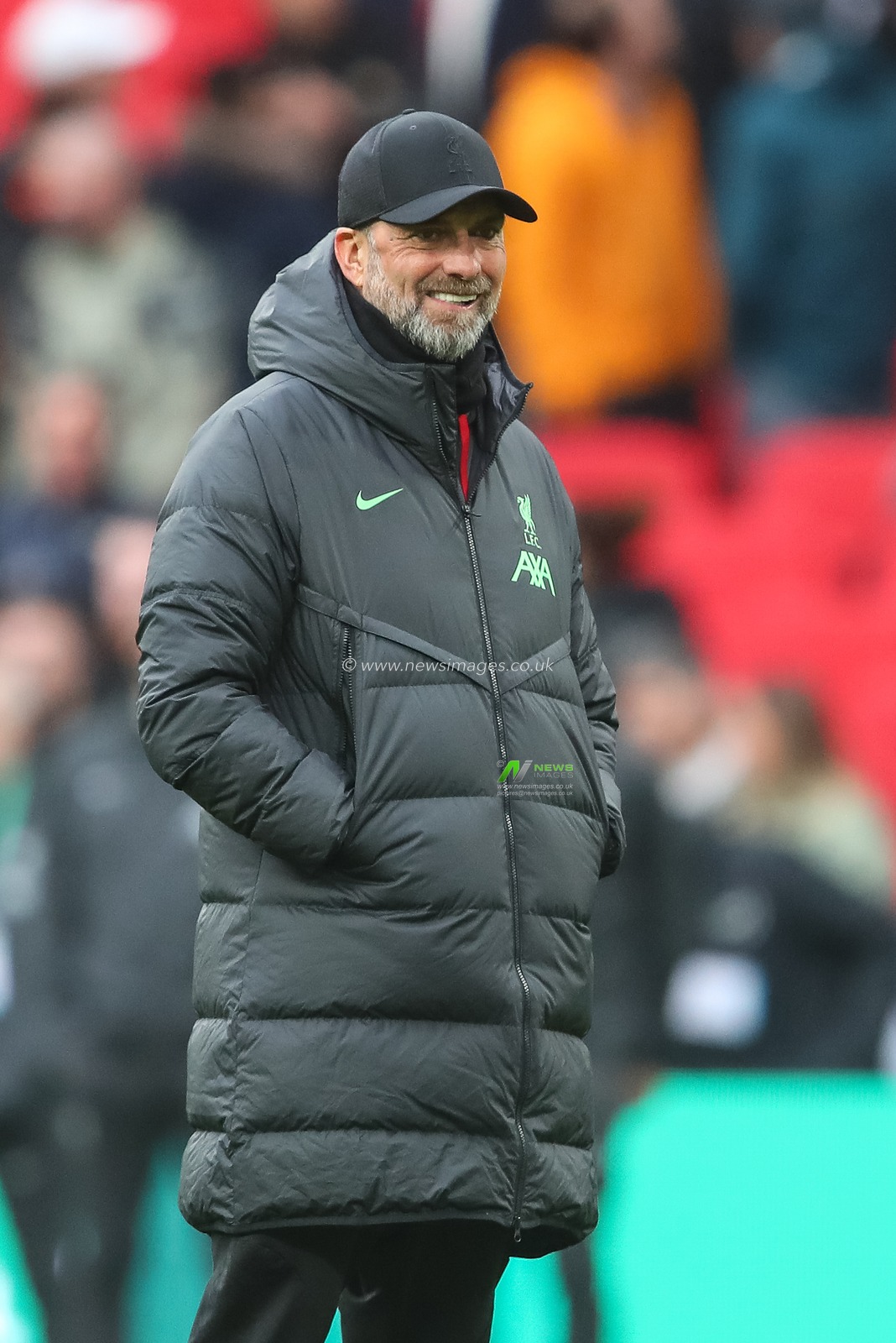 JÃ¼rgen Klopp manager of Liverpool in the pregame warmup session during the Carabao Cup Final match Chelsea vs Liverpool at Wembley Stadium, London, United Kingdom, 25th February 2024

(Photo by Gareth Evans/News Images)