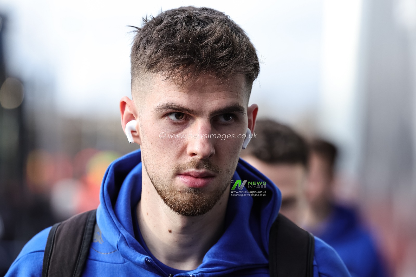 Anton Stach of Leeds United arrives during the Premier League match Leeds United vs Manchester City at Elland Road, Leeds, United Kingdom on 28 February 2026

(Photo by Mark Cosgrove/News Images)