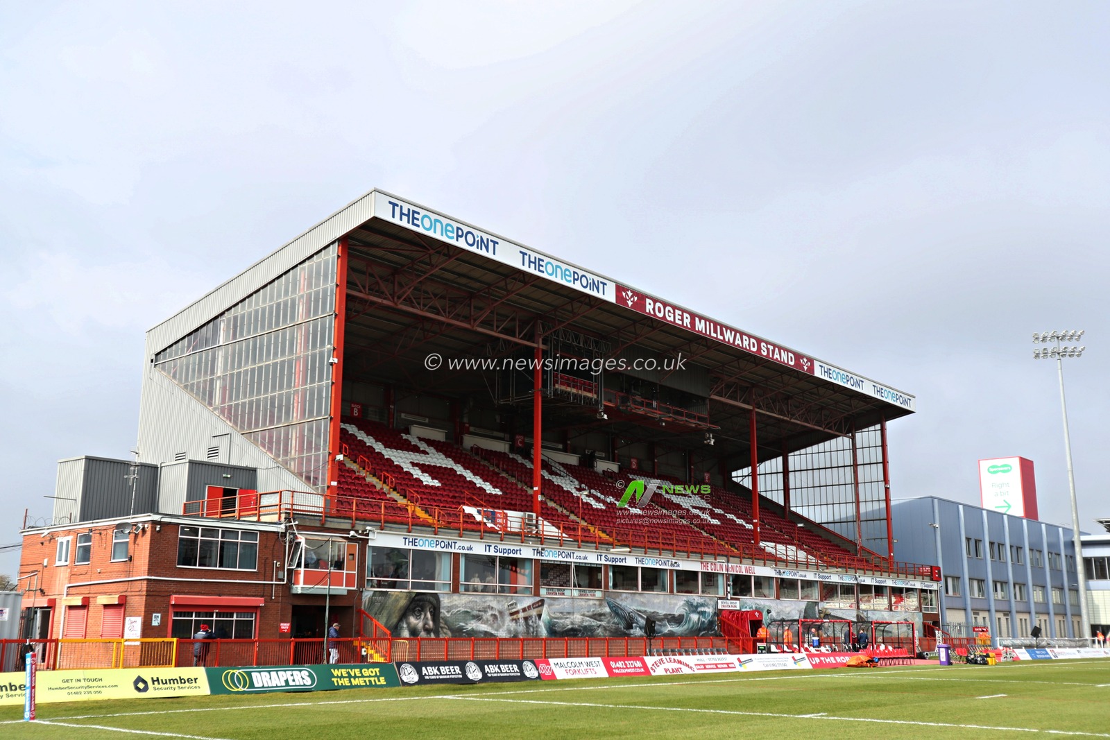 A general view of Sewell Group Craven Park before the Betfred Super League Round 5 match Hull KR vs Leigh Leopards at Sewell Group Craven Park, Kingston upon Hull, United Kingdom, 22nd March 2025

(Photo by Sam Eaden/News Images)