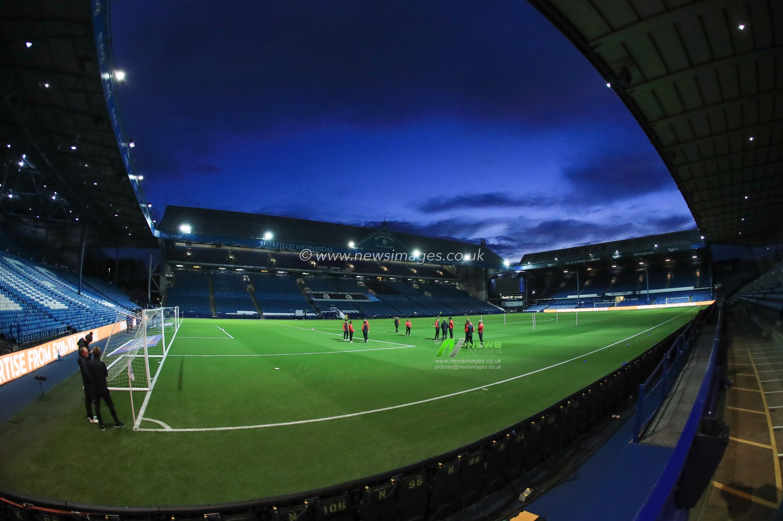 A general view of Hillsborough venue for todays game.