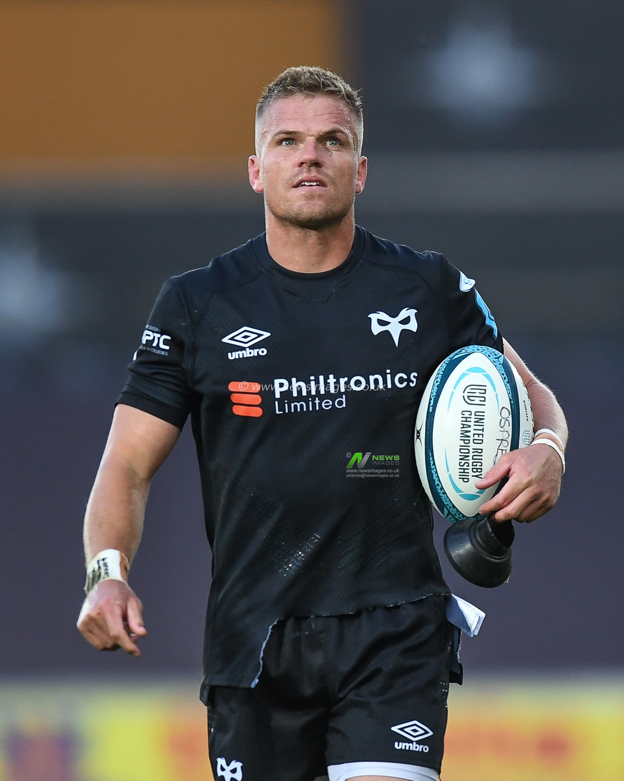 Gareth Anscombe of Ospreys Rugby, during the game