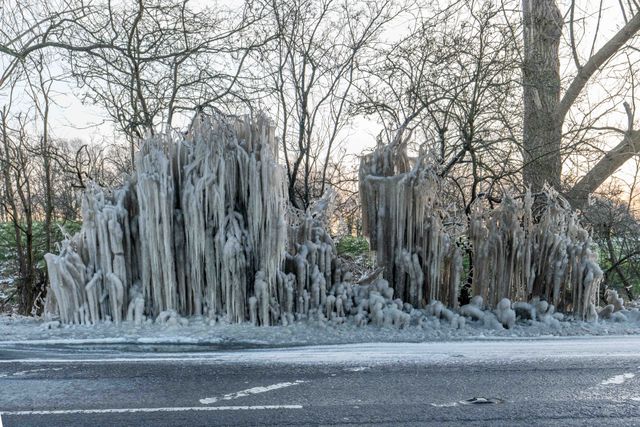 Sub zero conditions in Hertfordshire