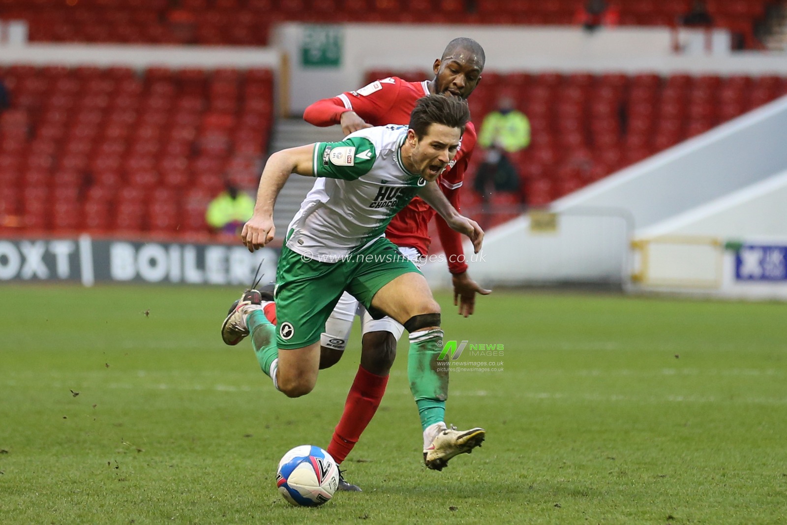 Ryan Leonard #18 of Millwall in action during the game